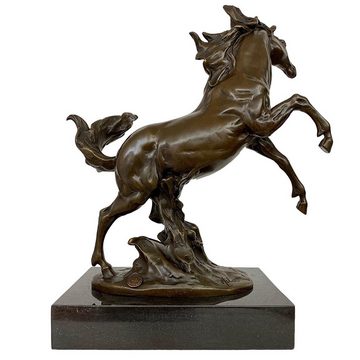 Aubaho Skulptur Bronzeskulptur Pferd im Antik-Stil Bronze Skulptur Statue Figur Büste