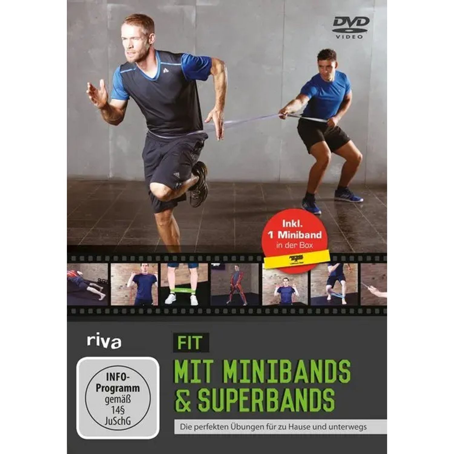 Riva DVD Fit mit Minibands & Superbands, DVD + Miniband