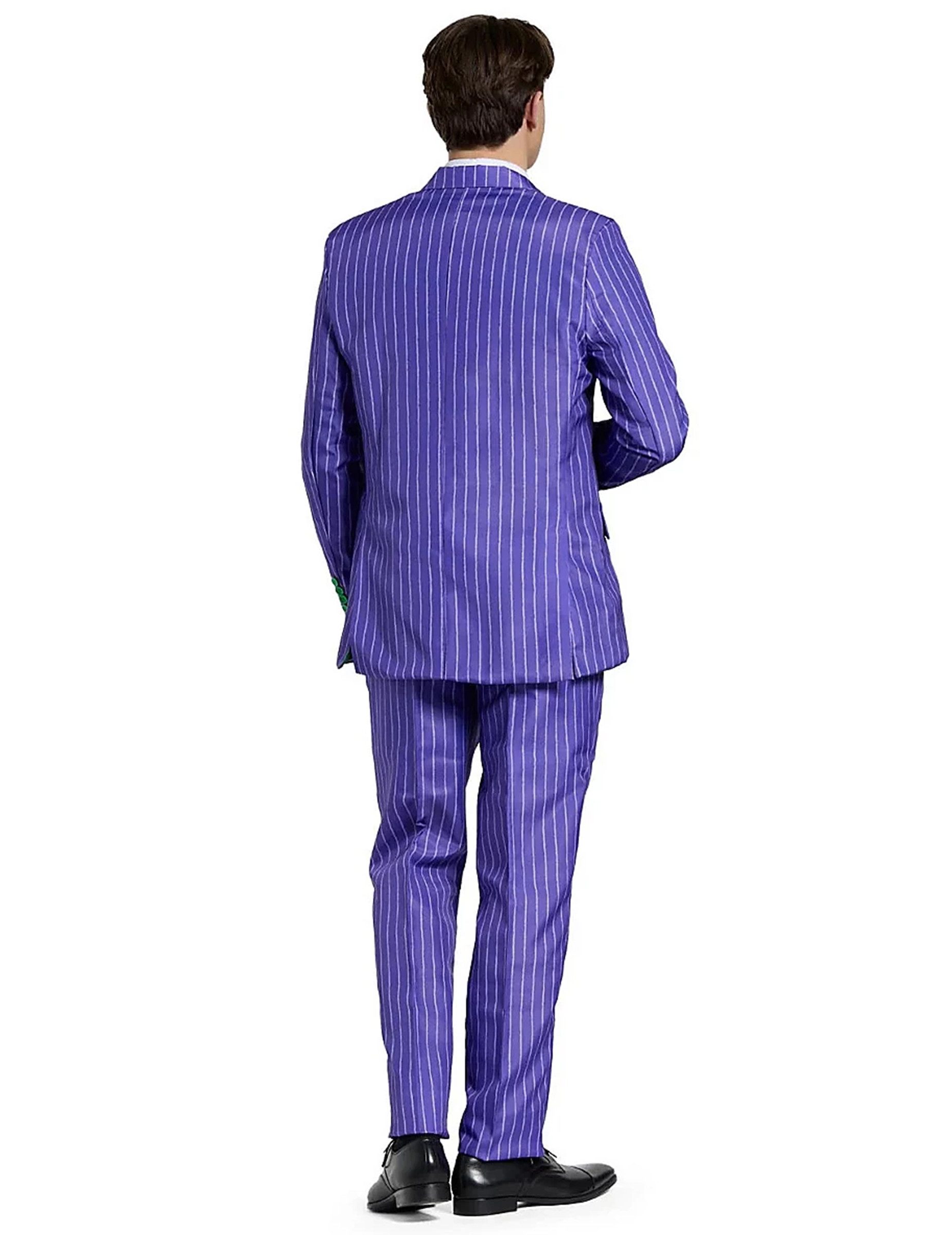 Opposuits Kostüm Mr. Joker-Herrenanzug Suitmeister violett-grün