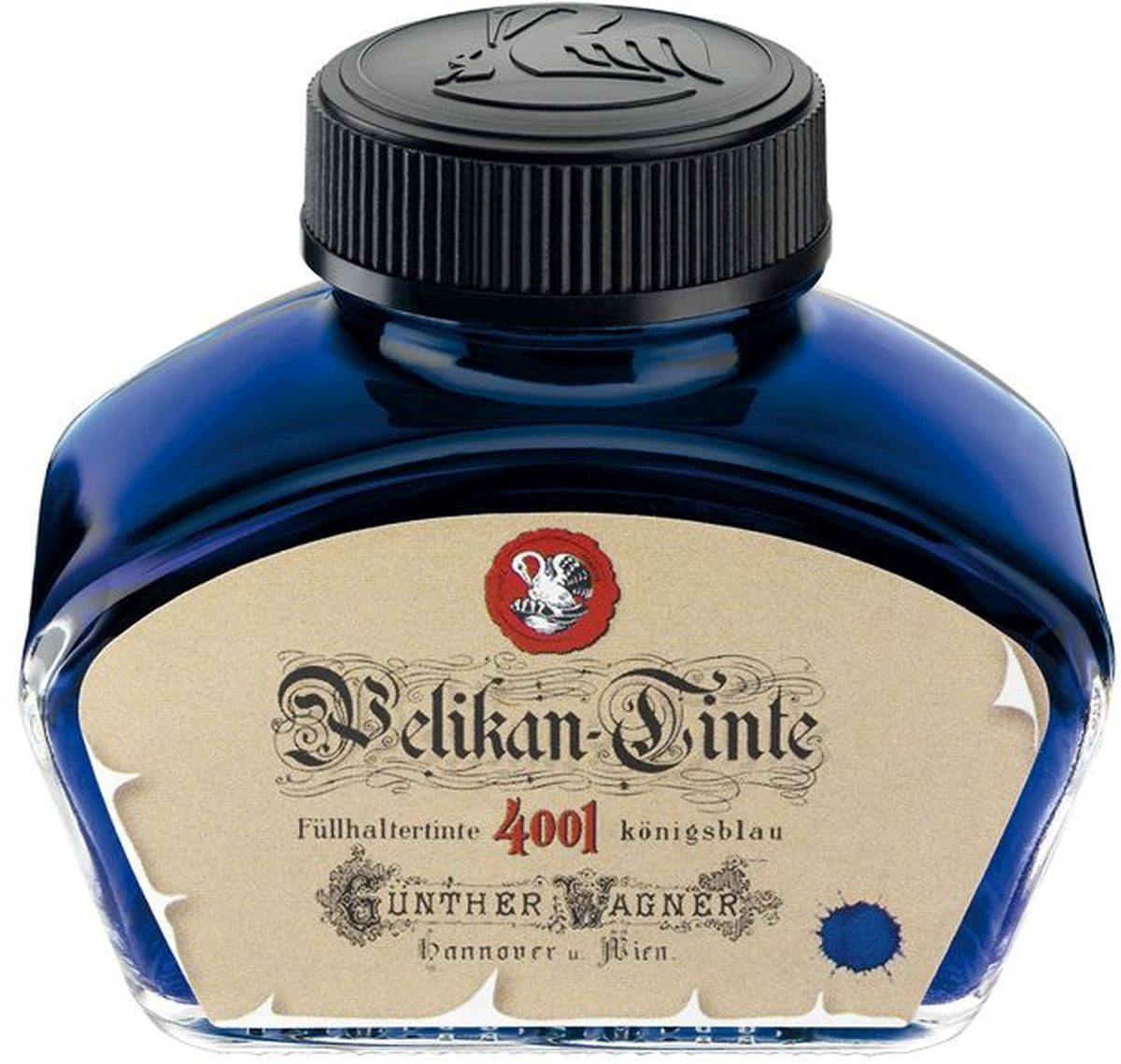 Pelikan Füllhalter Tinte 4001 76 historic königsblau 62,5ml