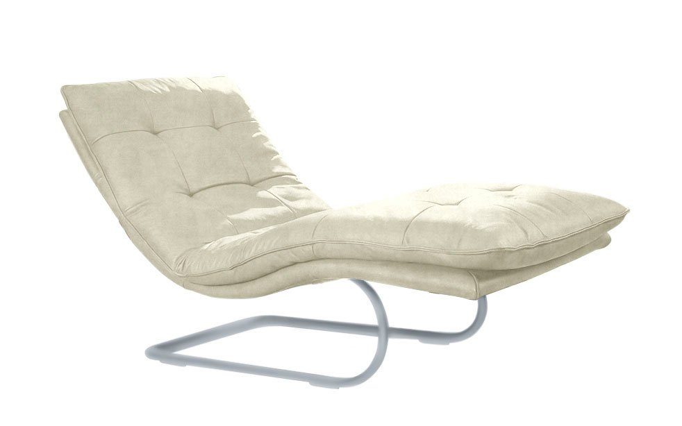 W.SCHILLIG Relaxliege daily dreams, in Waffelkissen-Optik, wahlweise mit Motor, silber matt, in 2 Breiten