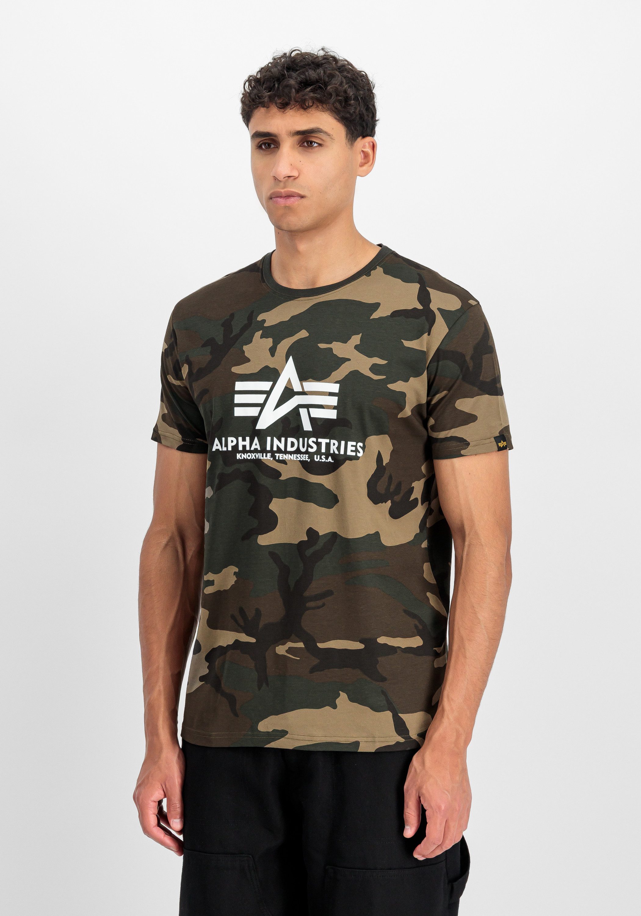 Alpha Industries T-Shirt Basic T-Shirt BL Camo