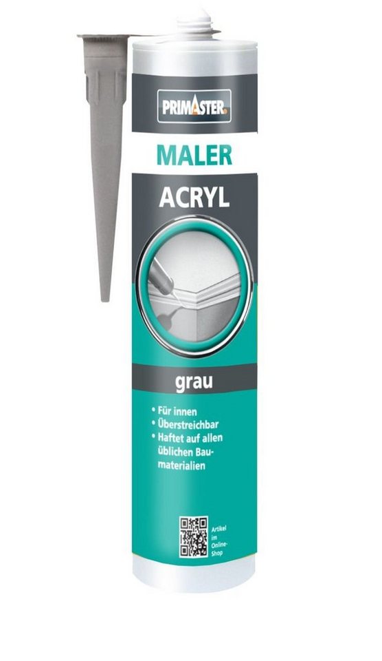 Thumbnail - Primaster Silikon Primaster Maler Acryl grau 310 ml