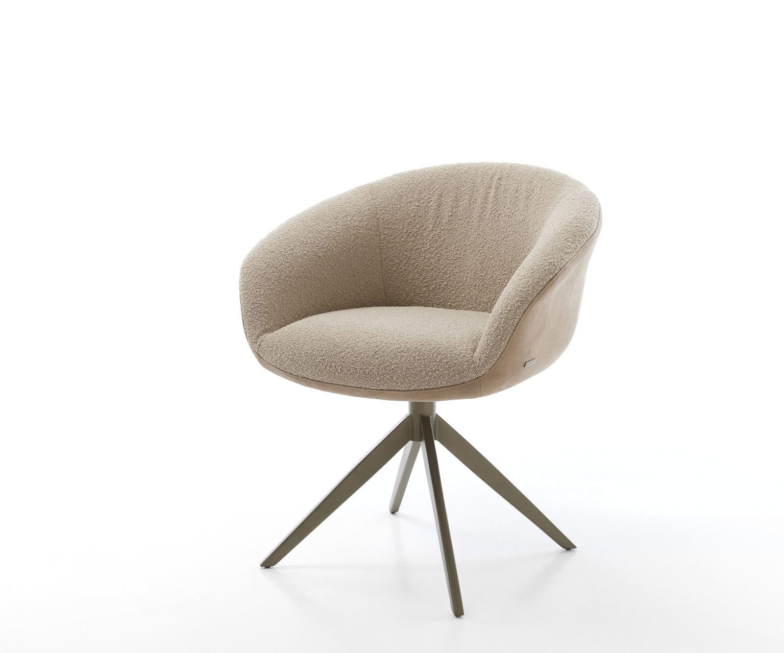 DELIFE Polsterstuhl Vinka-Flex, mit Armlehnen Kreuzgestell günstig online kaufen