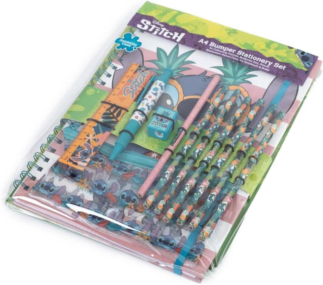Pyramid International Kreativset Lilo & Stitch (Aloha Hawaii) A4 Bumper Stationery Set, (1-tlg), authentisches Design