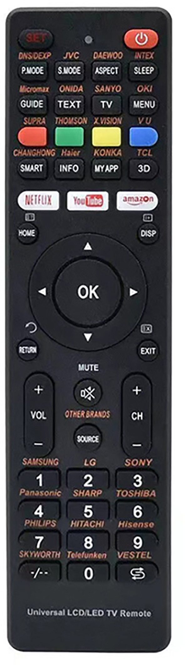 JTC24 Universal-Fernbedienung IR-1130 Fernbedienung – Bild 2 von 2