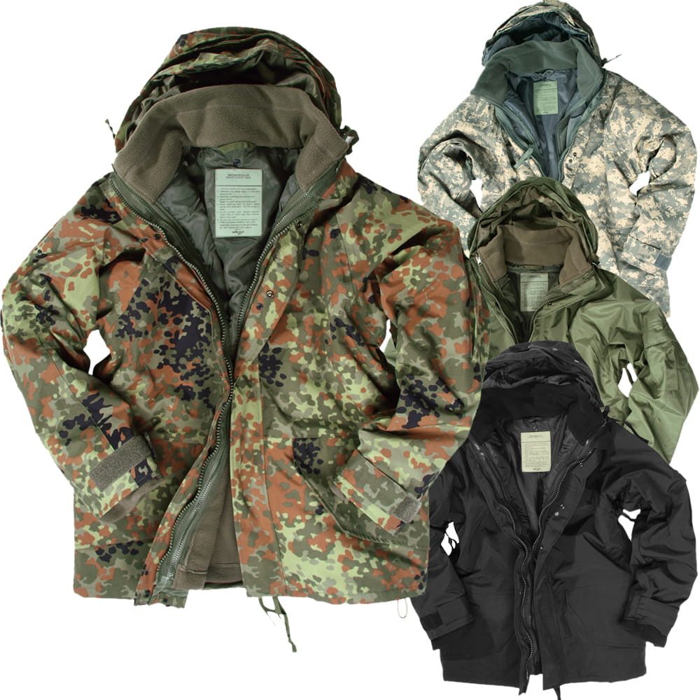Mil-Tec Parka Militär Nässeschutz Jacke mit günstig online kaufen