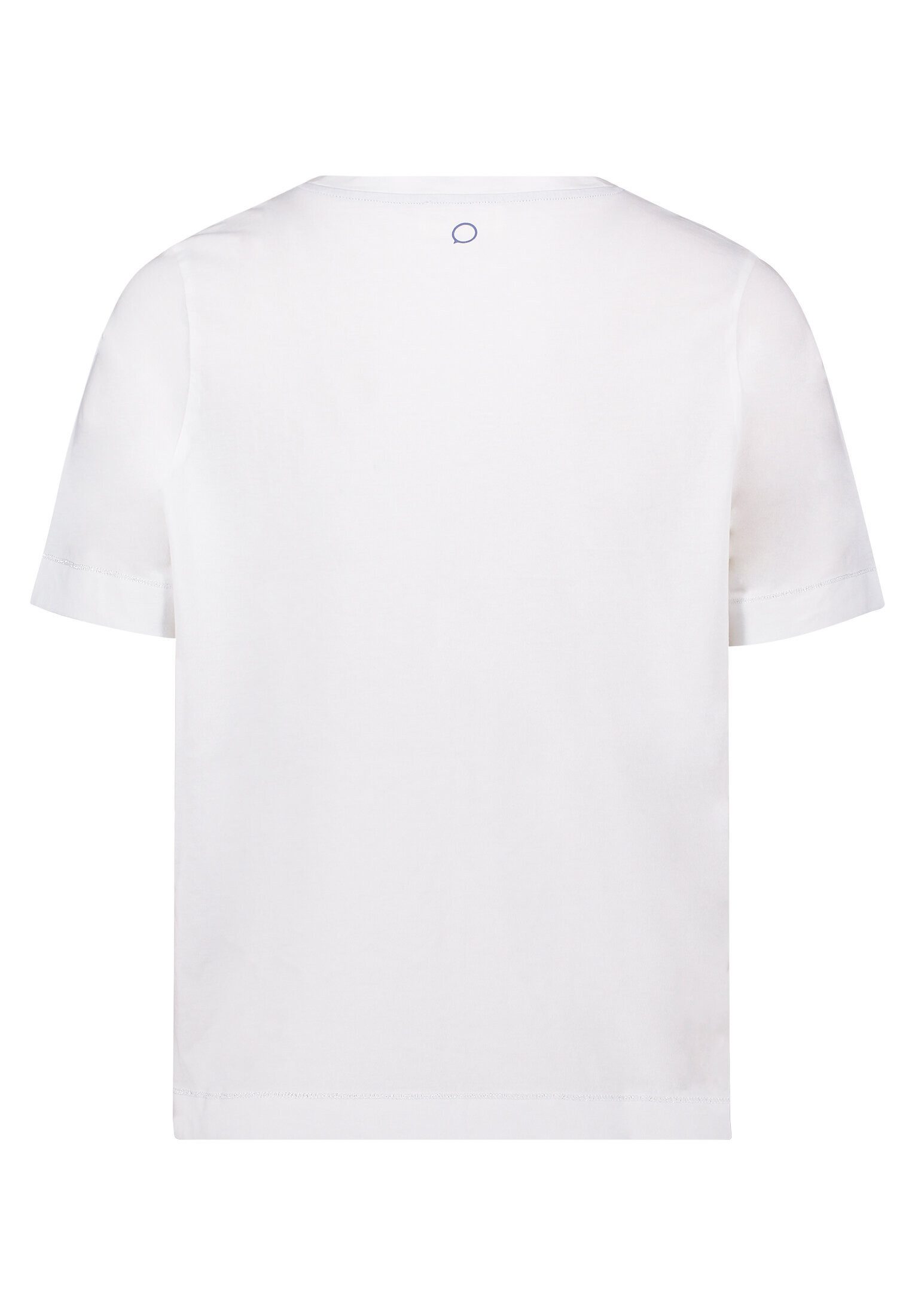 Cartoon Kurzarmshirt Damen kurzarm (1-tlg) Pailletten