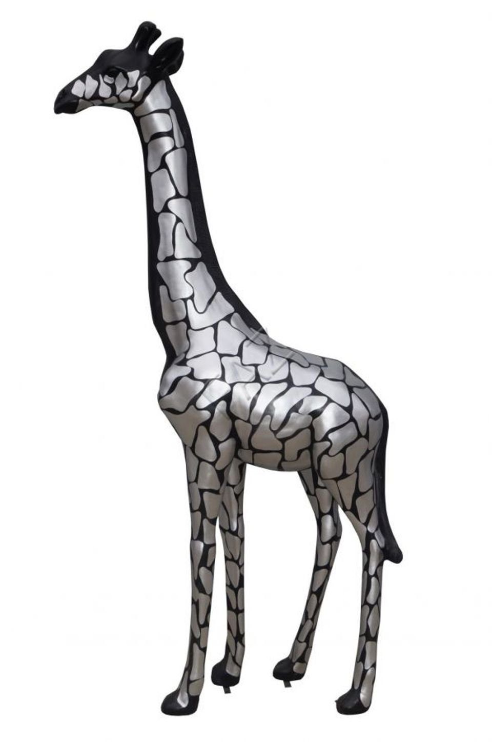 Streifen Neu Figur Giraffe in Statue JVmoebel Figuren Design Dekoobjekt Skulptur Abstrakt
