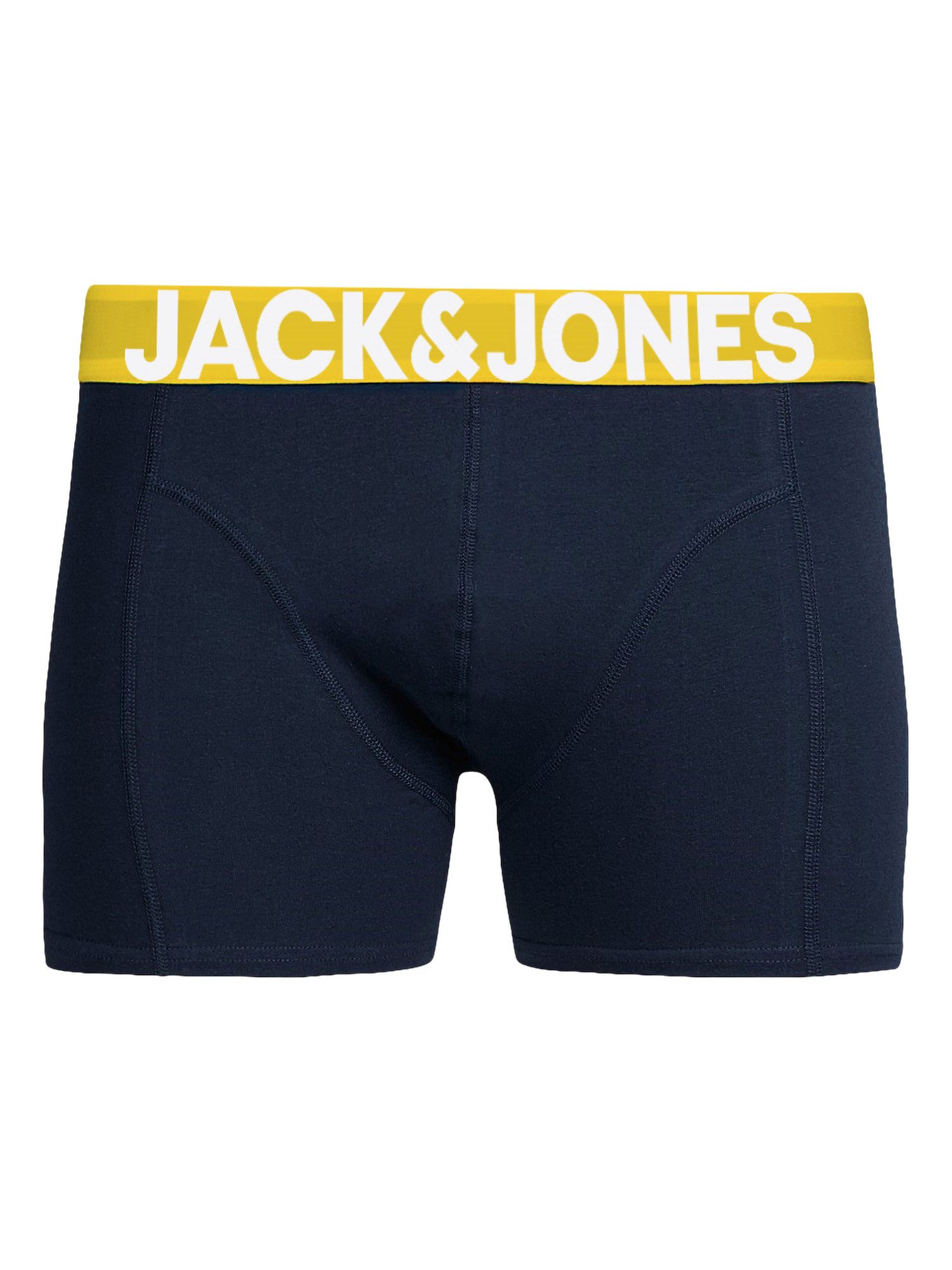 Jack & Jones Boxershorts Solid (5-St., 5er Pack) gute Passform durch elastische Baumwollqualität