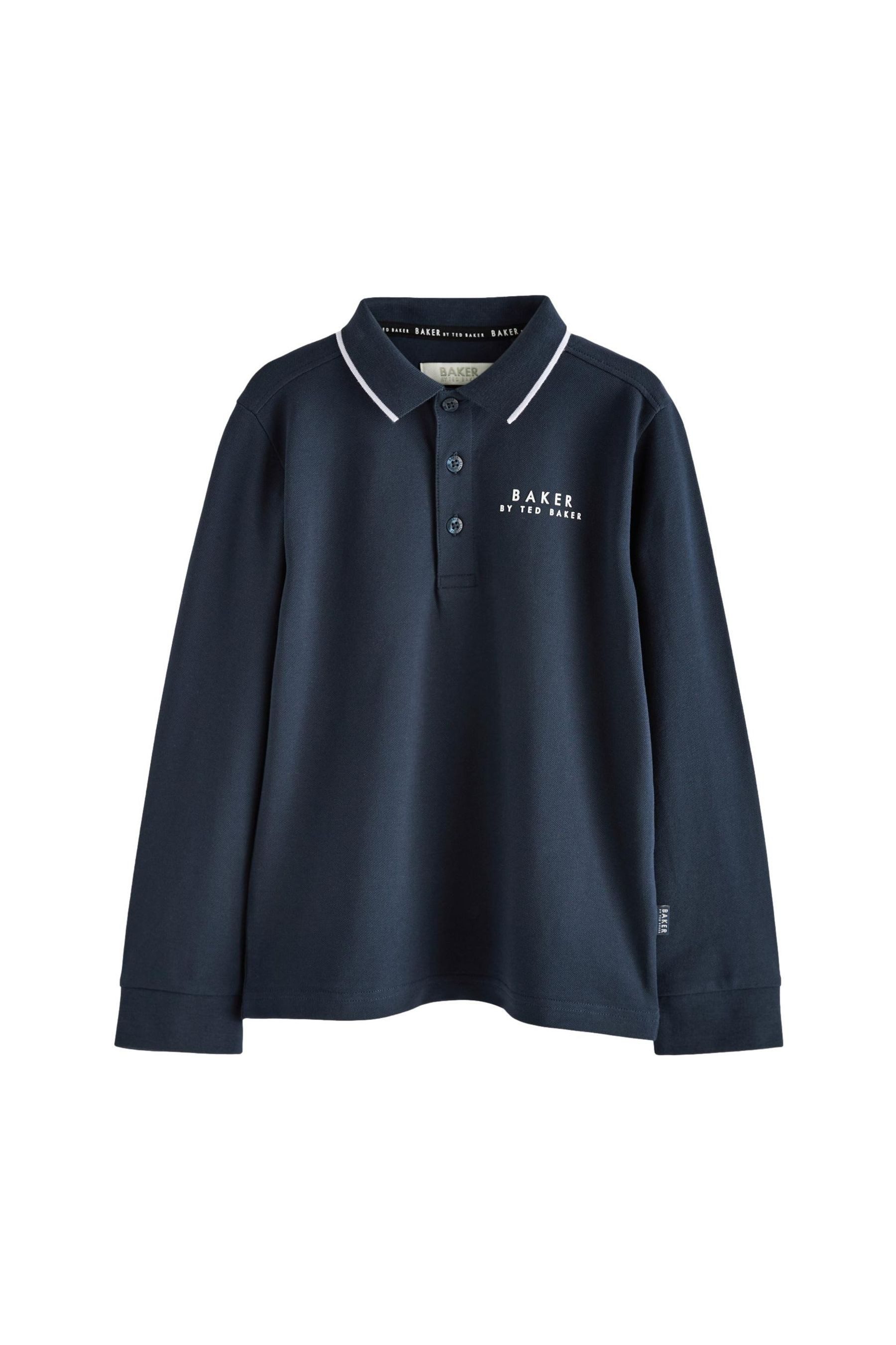 Langarm-Poloshirt Baker by Ted Baker Langarm-Poloshirt