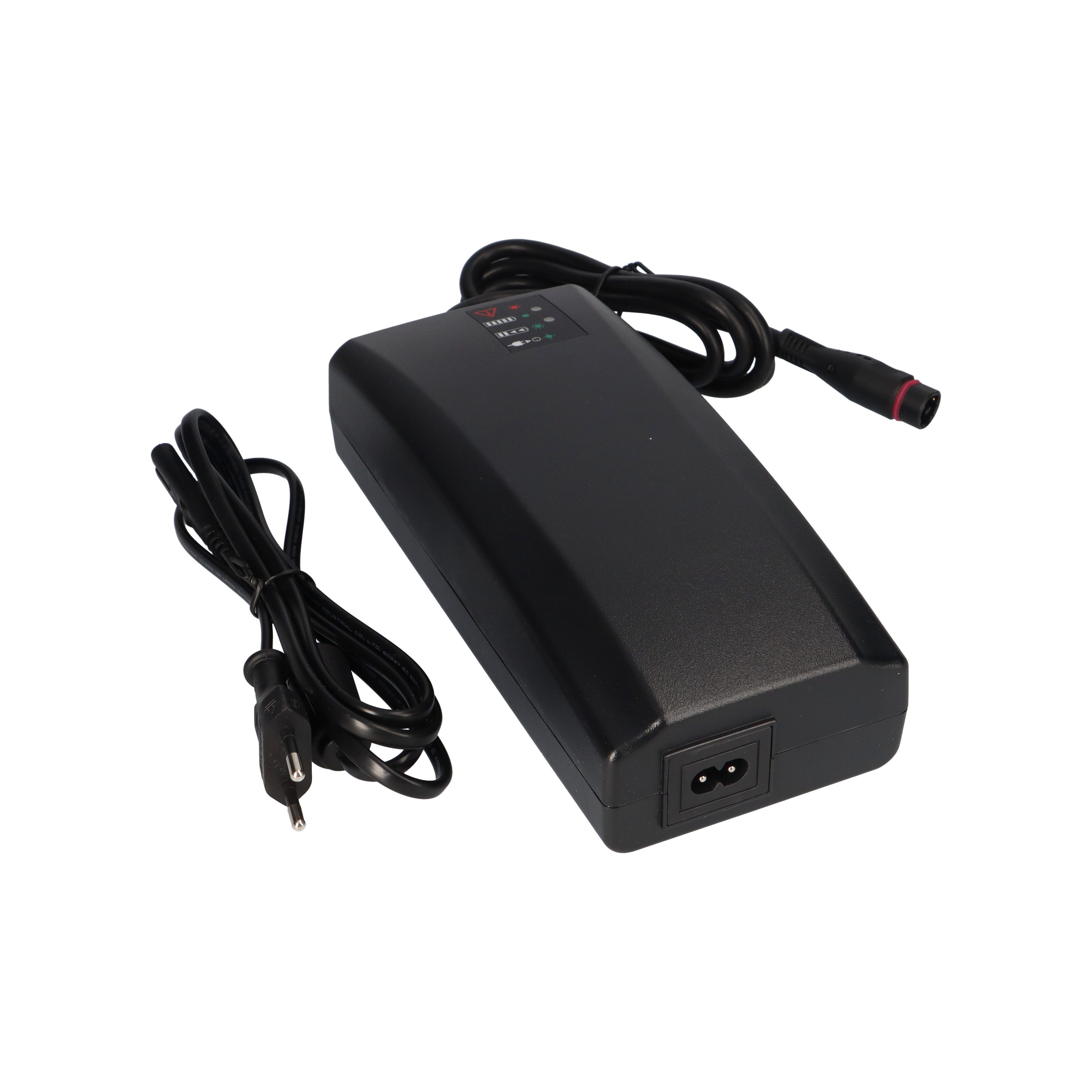 BMZ BMZ Ladegerät Li-Ion - 42V 4A Hirschmann Stecker E-Bike Akku