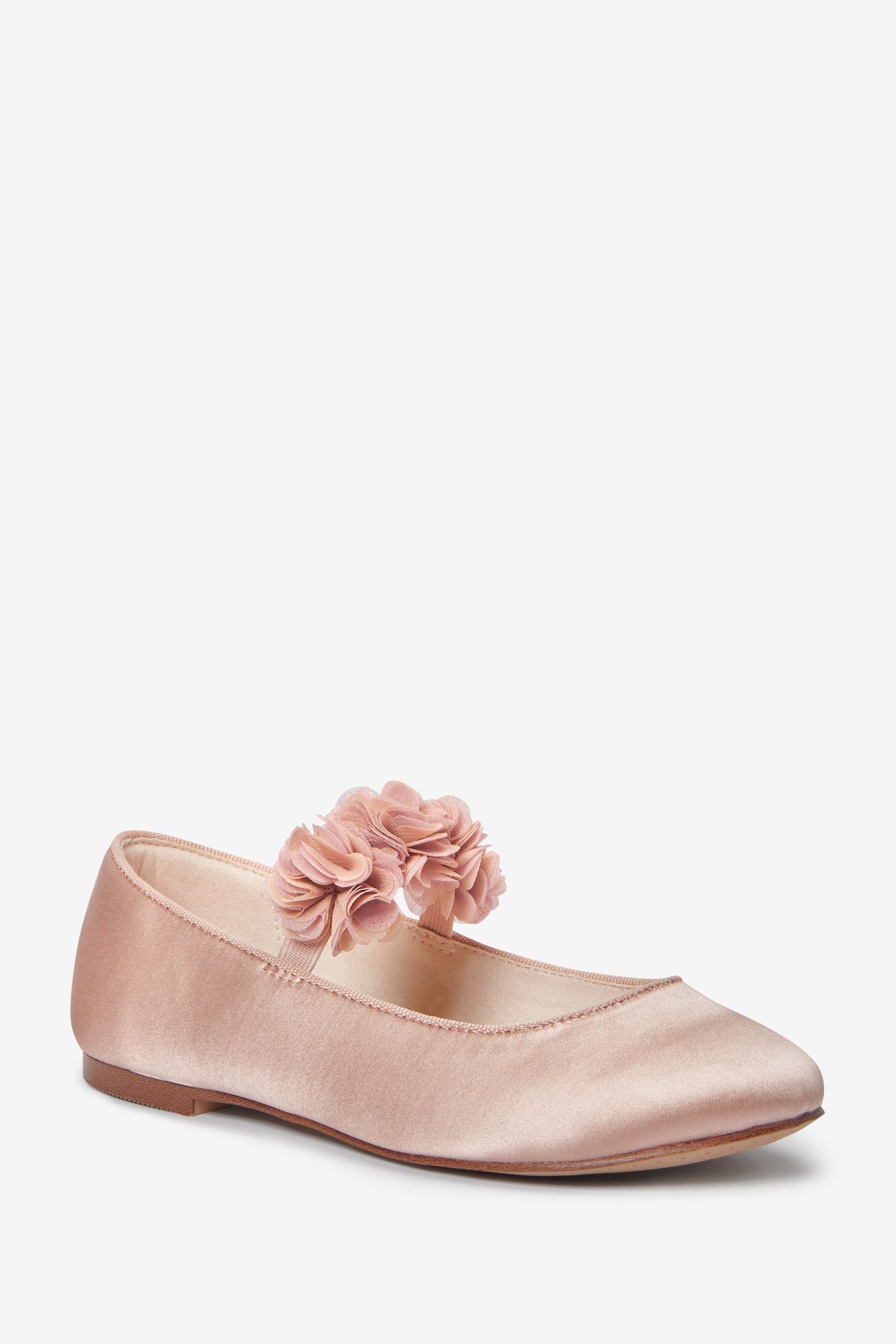 Next Festliche Brautjungfern-Schuhe mit Blumendetail Ballerina (1-tlg)