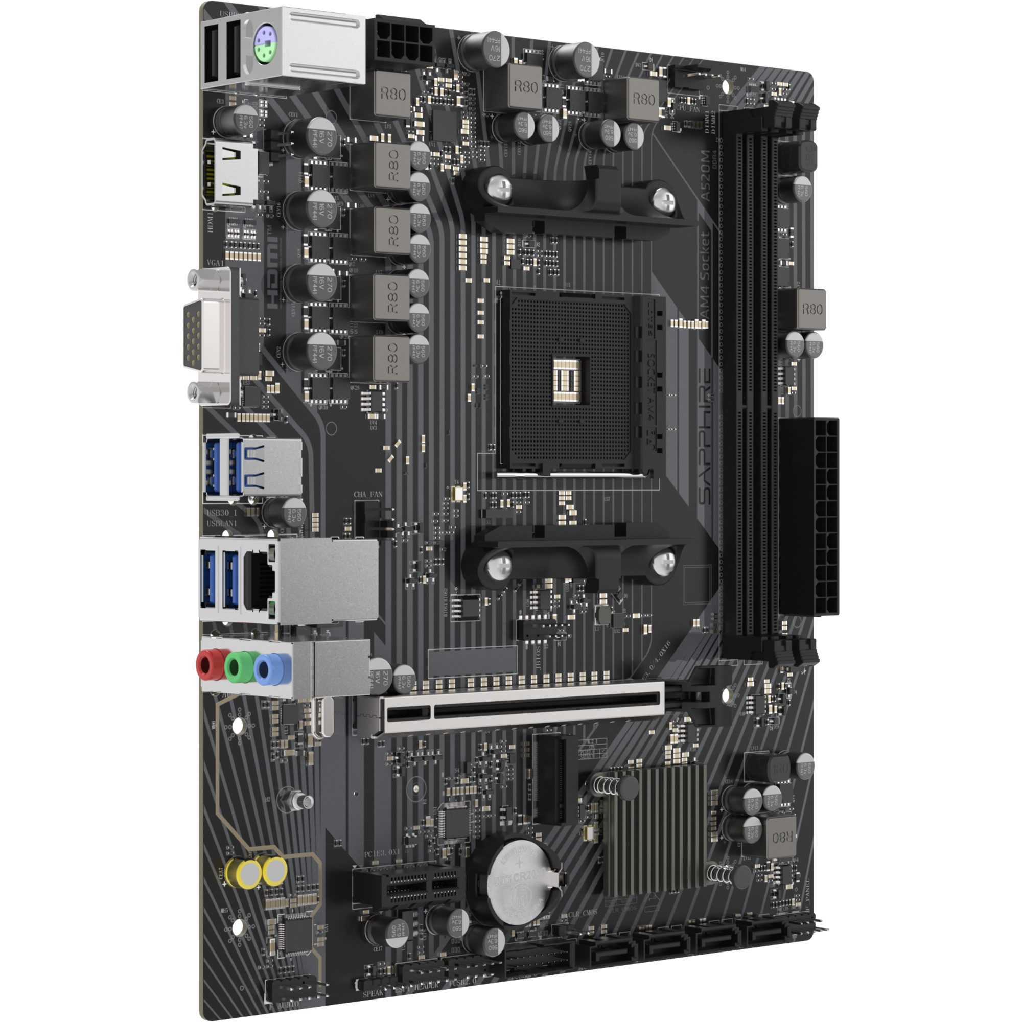 Sapphire SAPPHIRE A520M-E, Mainboard Mainboard