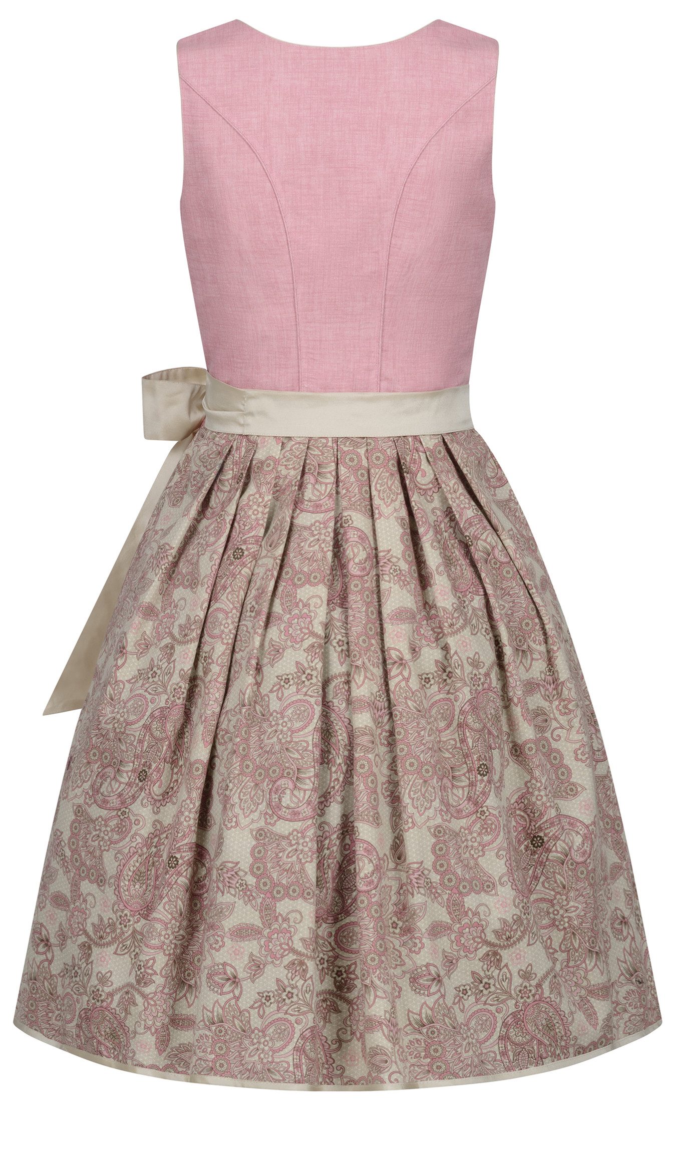 Nübler Trachtenkleid Mididirndl Gina in Rosa günstig online kaufen