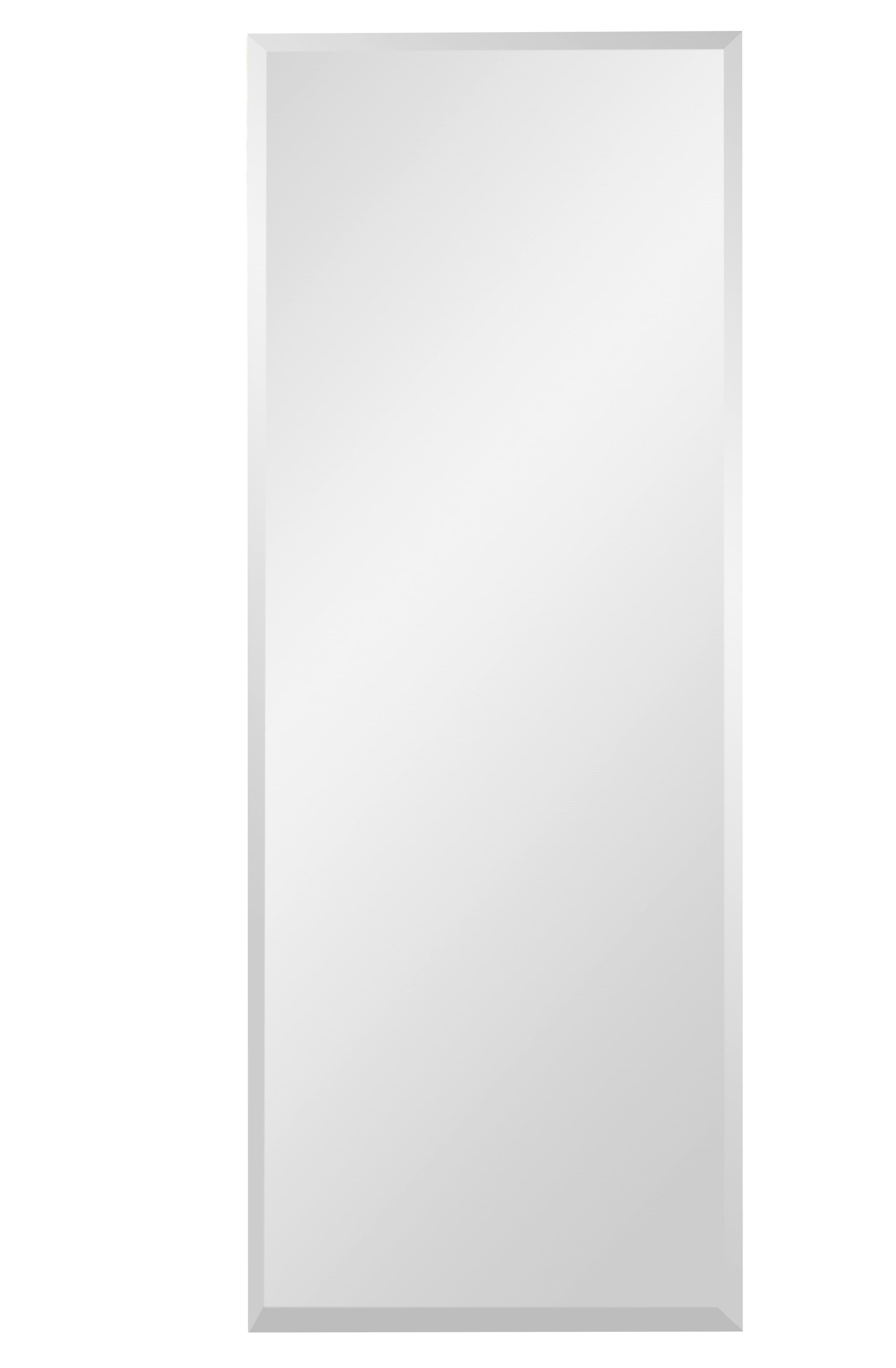 Facettenschliff. cm, Wandspiegel Breite Tiefe 134 möbelando cm, Spiegel Moderner 2 cm Lydias, mit Höhe 52