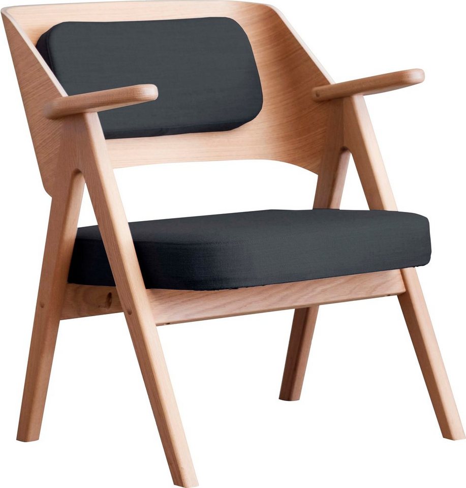 Hammel Furniture Loungesessel Findahl by Hammel MeTube, Eiche, gepolstertes  Sitz- und Rückenkissen, verschiedene Farbvarianten