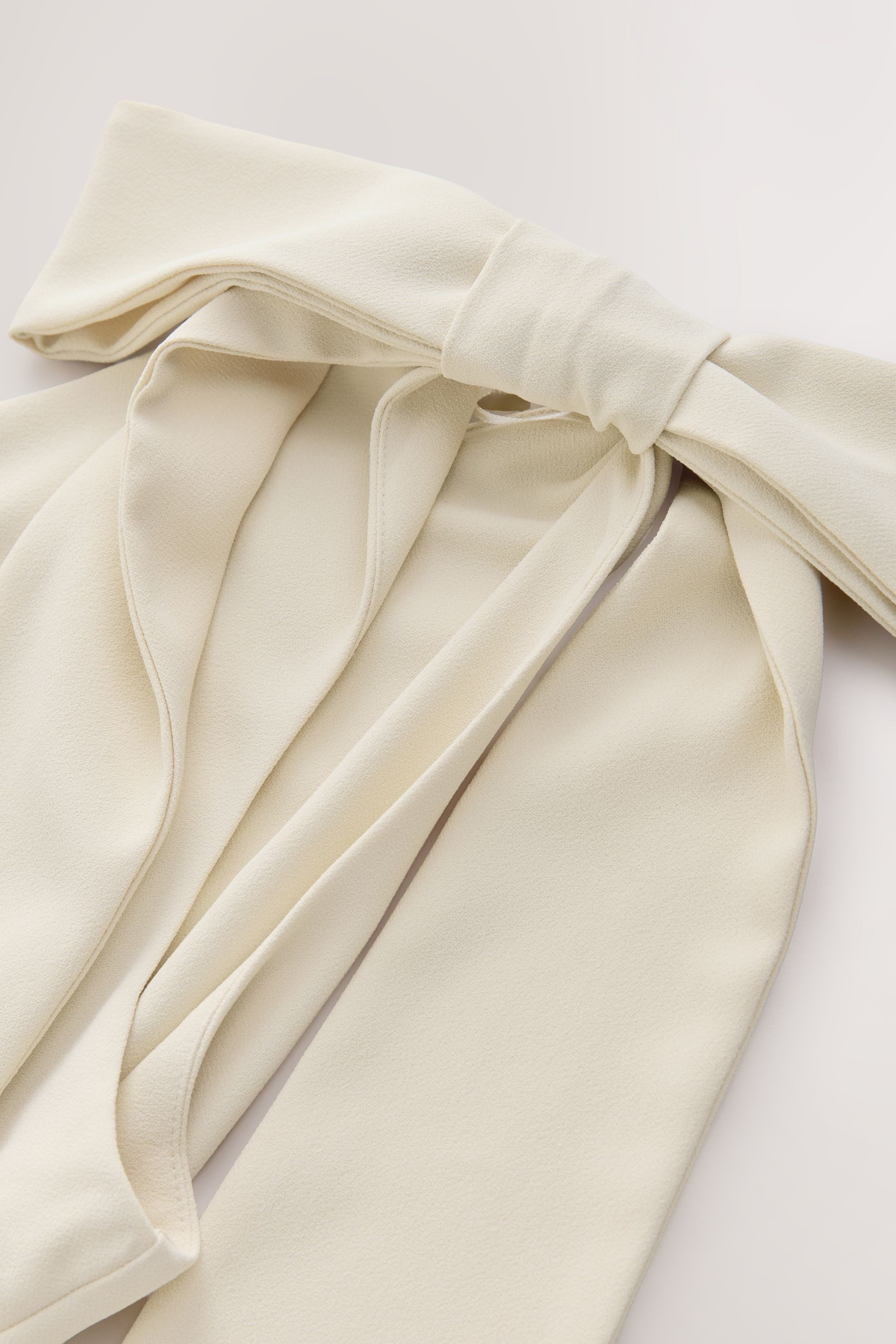 Next One-Shoulder-Kleid Brautjungfern-Maxikleid mit Schulterschleife (1-tlg)