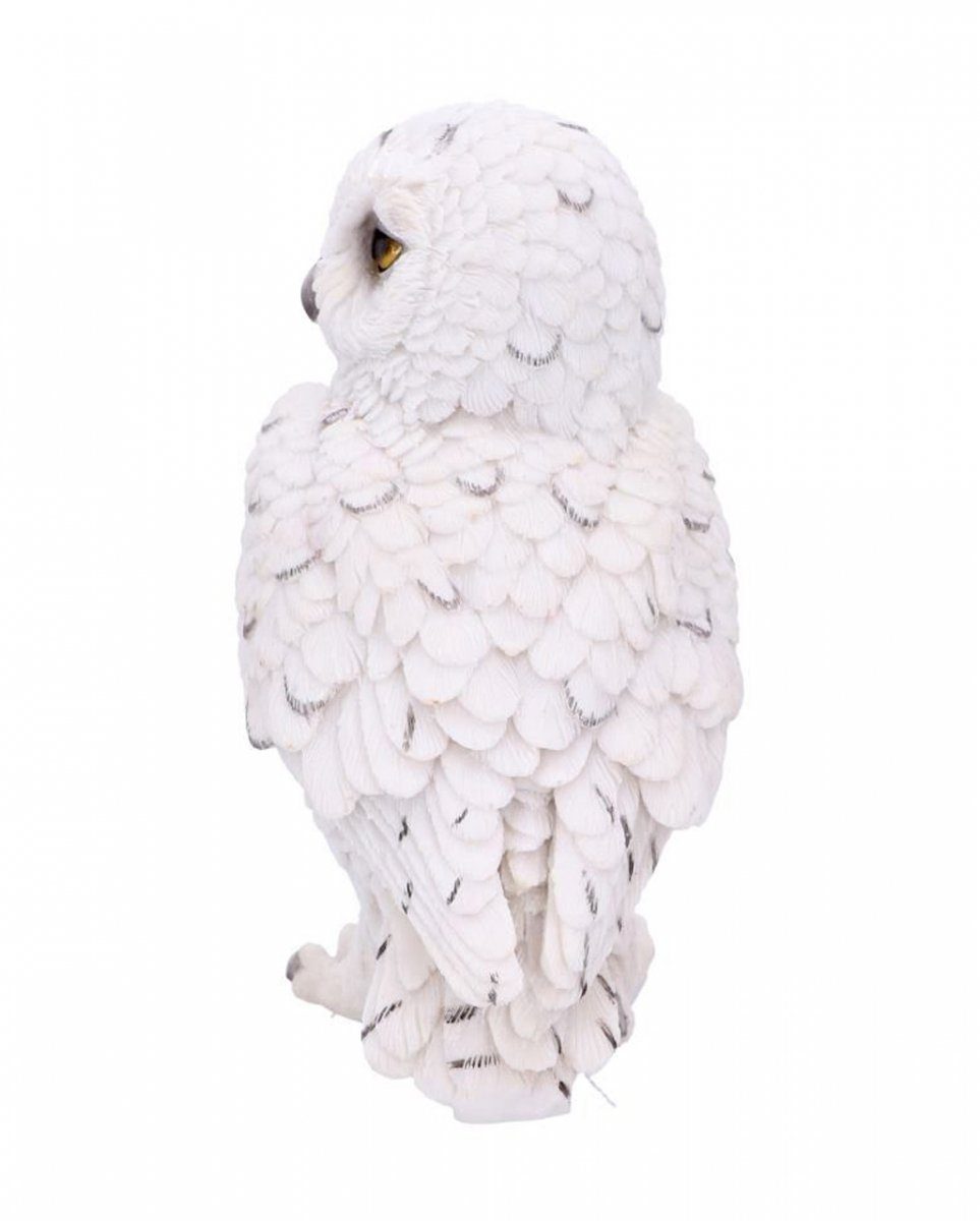 Horror-Shop Dekofigur Weiße Schneeeule als Deko Figur 13,3 – Bild 2 von 5