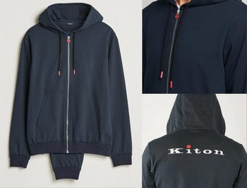 Kiton Jogginganzug Kiton Hooded Tracksuit Jogging-Anzug Sweater Trainingsanzug Lounge Sui