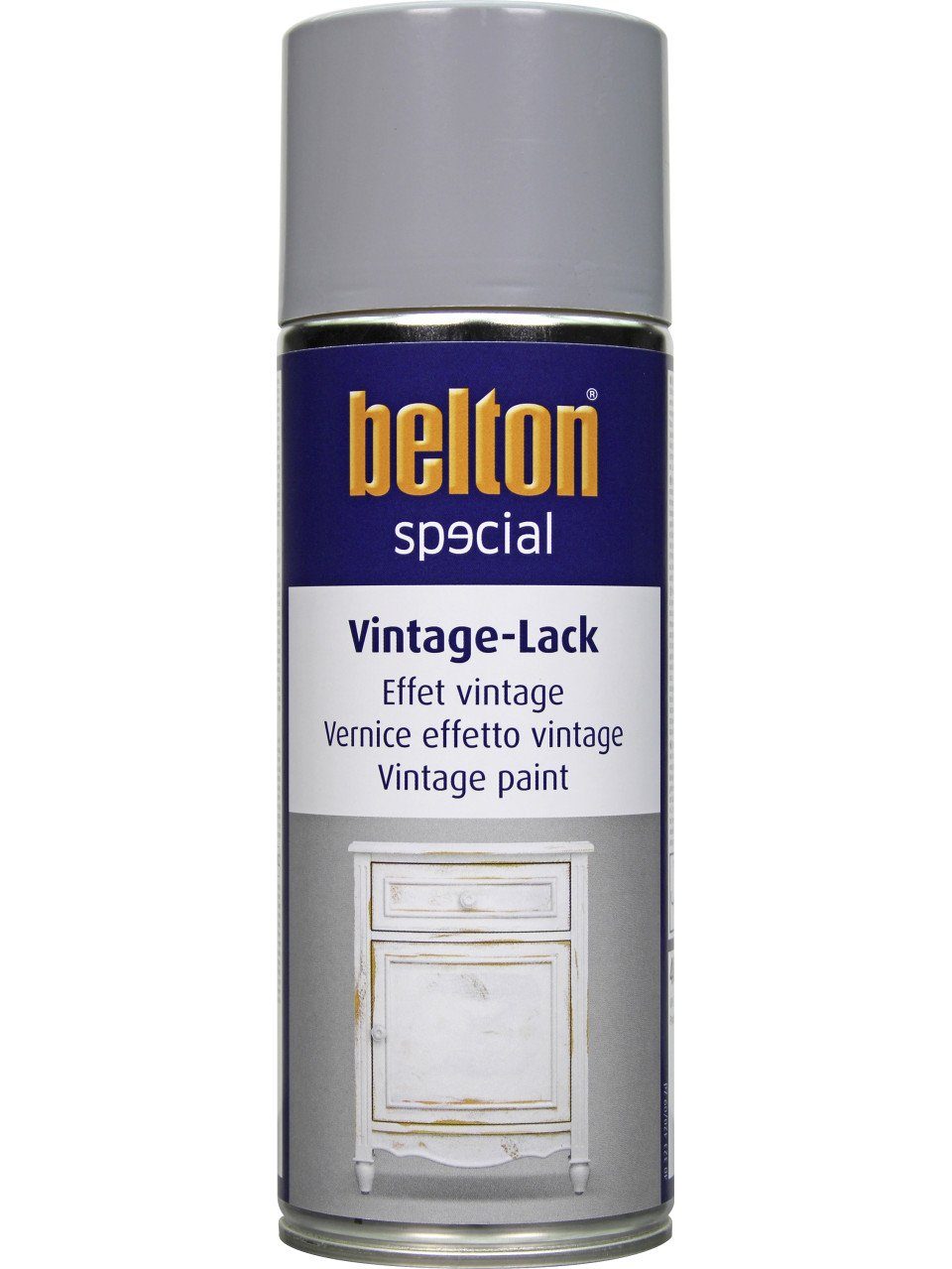 belton Sprühlack Belton Vintage Lackspray 400 ml silbergrau