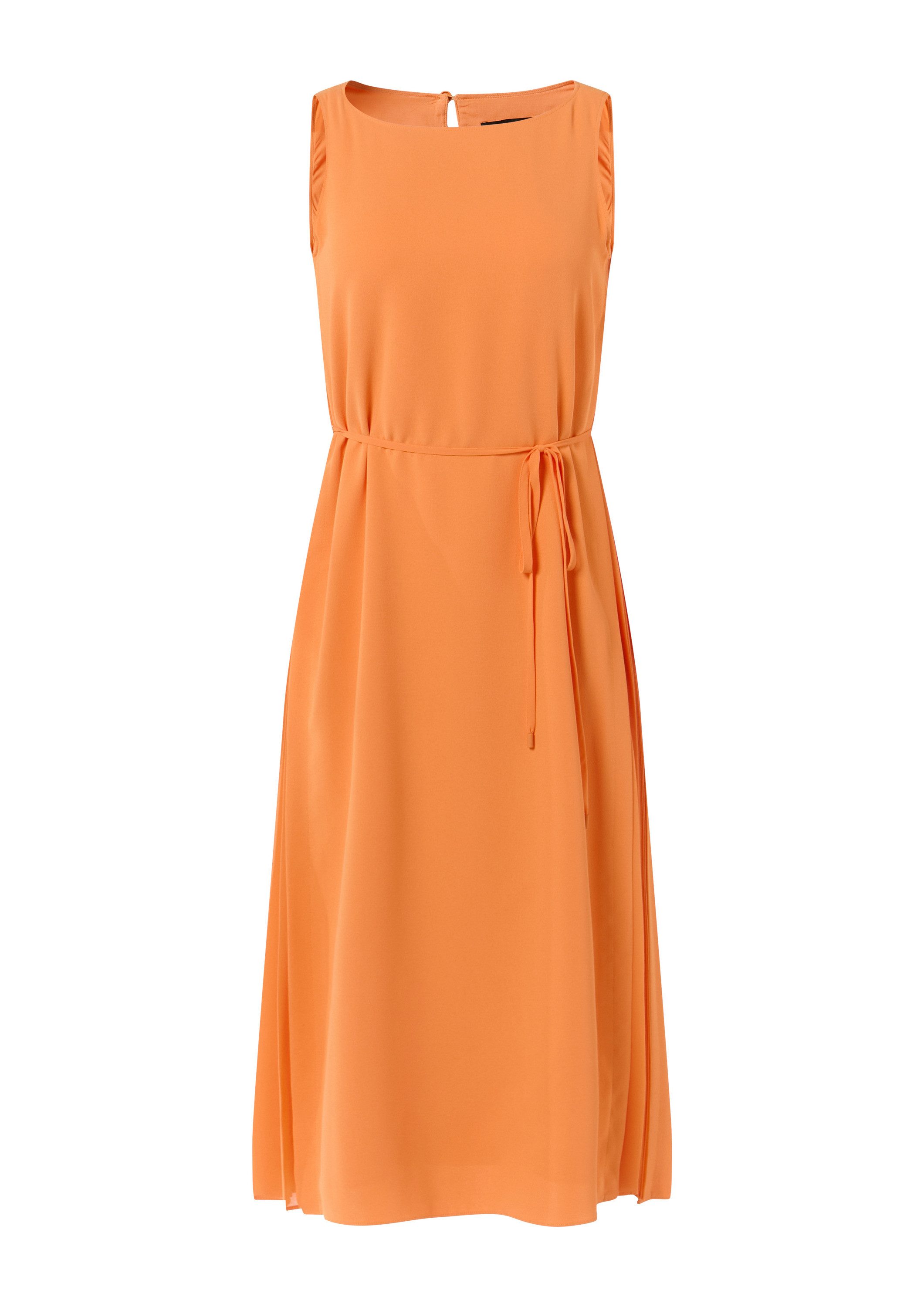 comma Midikleid Kleid Ärmelloses Midikleid aus günstig online kaufen