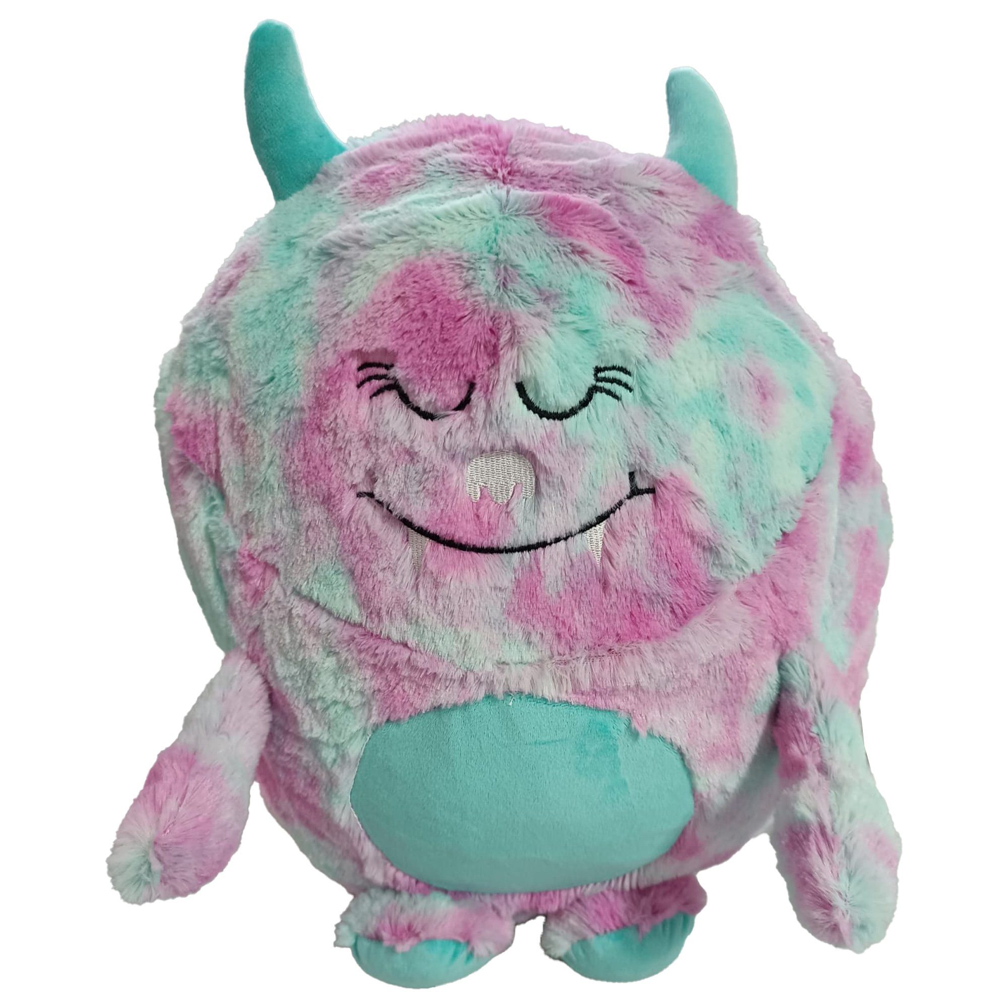 Haus und Deko Zierkissen Monster Kuschelkissen Plüsch Kinder Kissen Dekokissen mit Füllung ca., (1 St)