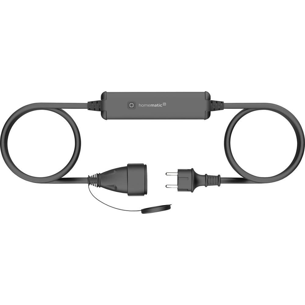 Homematic IP Steckdose Funk Schalt-Mess-Kabel/Außensteckdose, Access Point