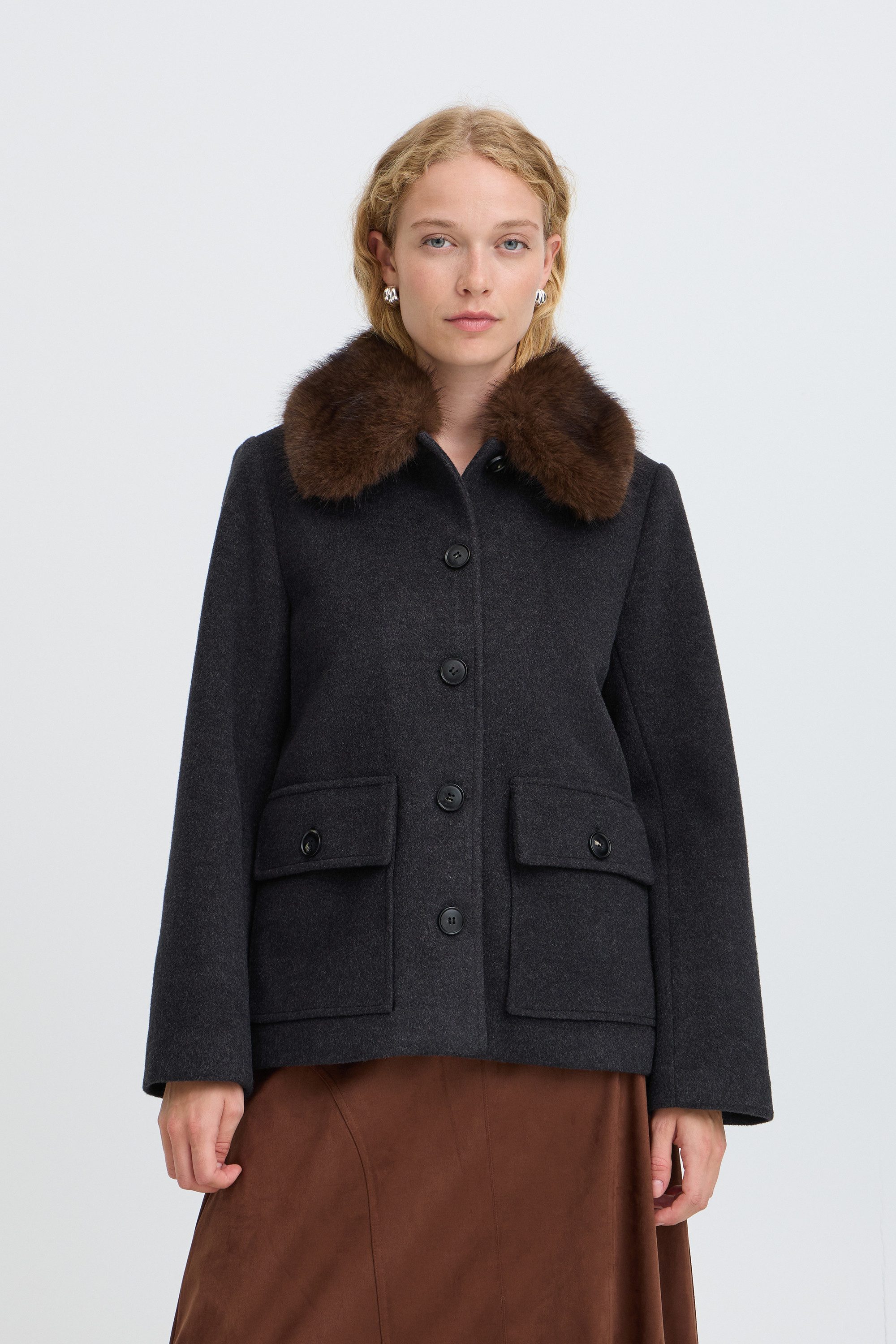 b.young Blusenjacke Übergangsjacke BYBECILA