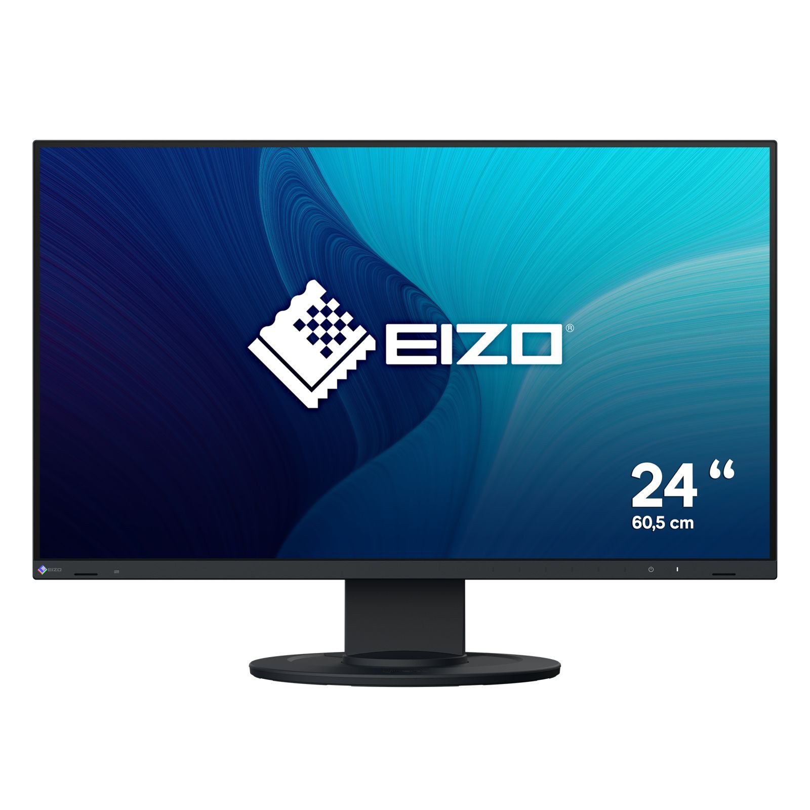 Eizo EIZO FlexScan 24 EV2400R-BK LED-Monitor TFT-Monitor (1920 x 1080 px, Full HD, 5 ms Reaktionszeit, 100 Hz, IPS, Lautsprecher, HDCP, Pivot, Höhenverstellbar)