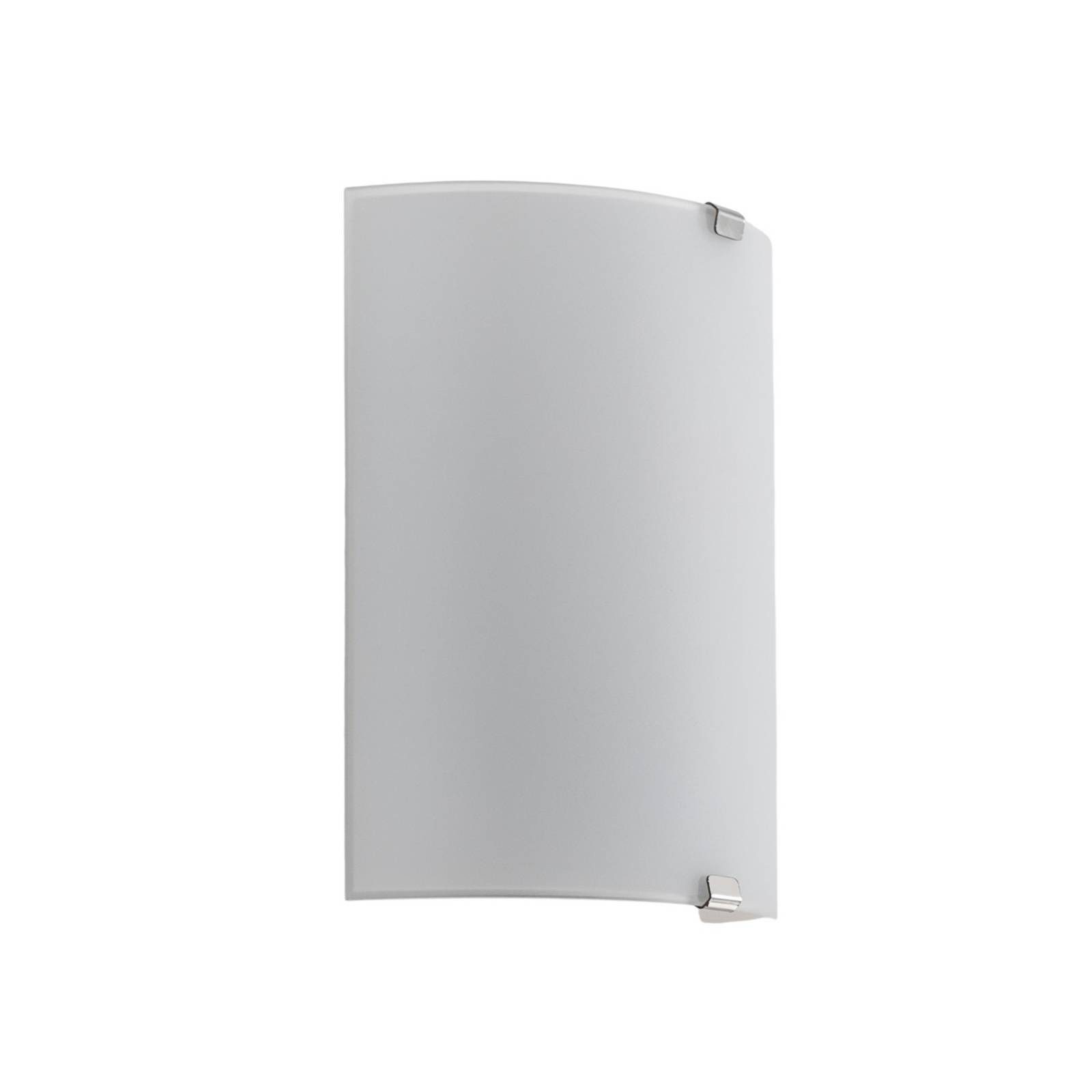 Lindby Wandleuchte Phil, Glas Weiß IP20, 1 x 60 W
