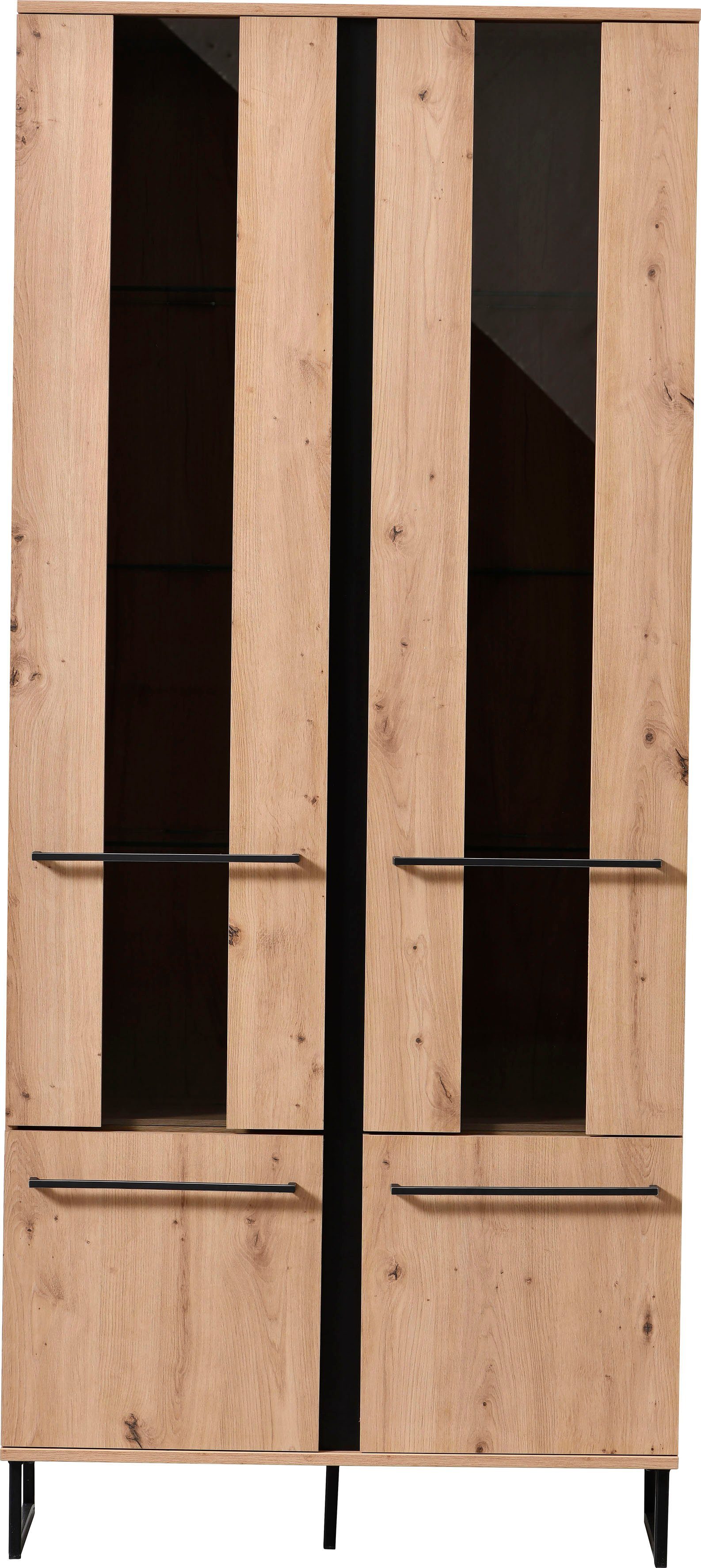 INOSIGN Highboard Sardinia, Vitrine, Breite 84cm