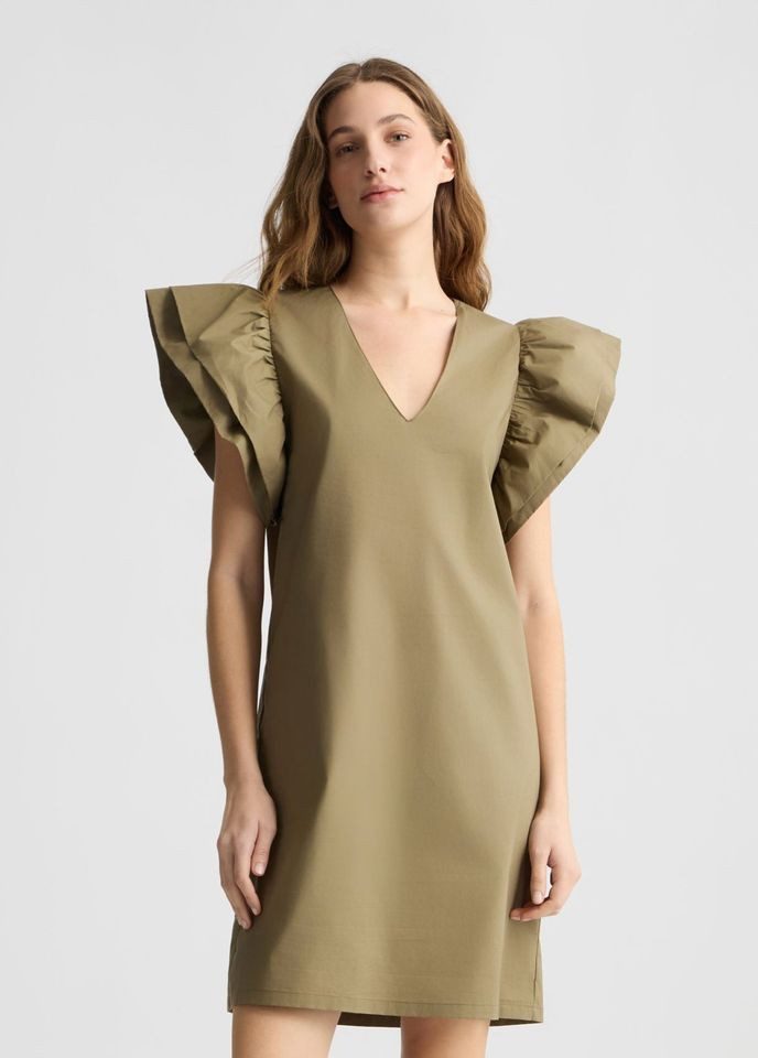 Liu Jo Minikleid - Kurzes Midikleid aus Baumwollpopeline
