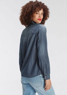 AJC Jeansbluse mit Turn-Up-Ärmel -NEUE KOLLEKTION