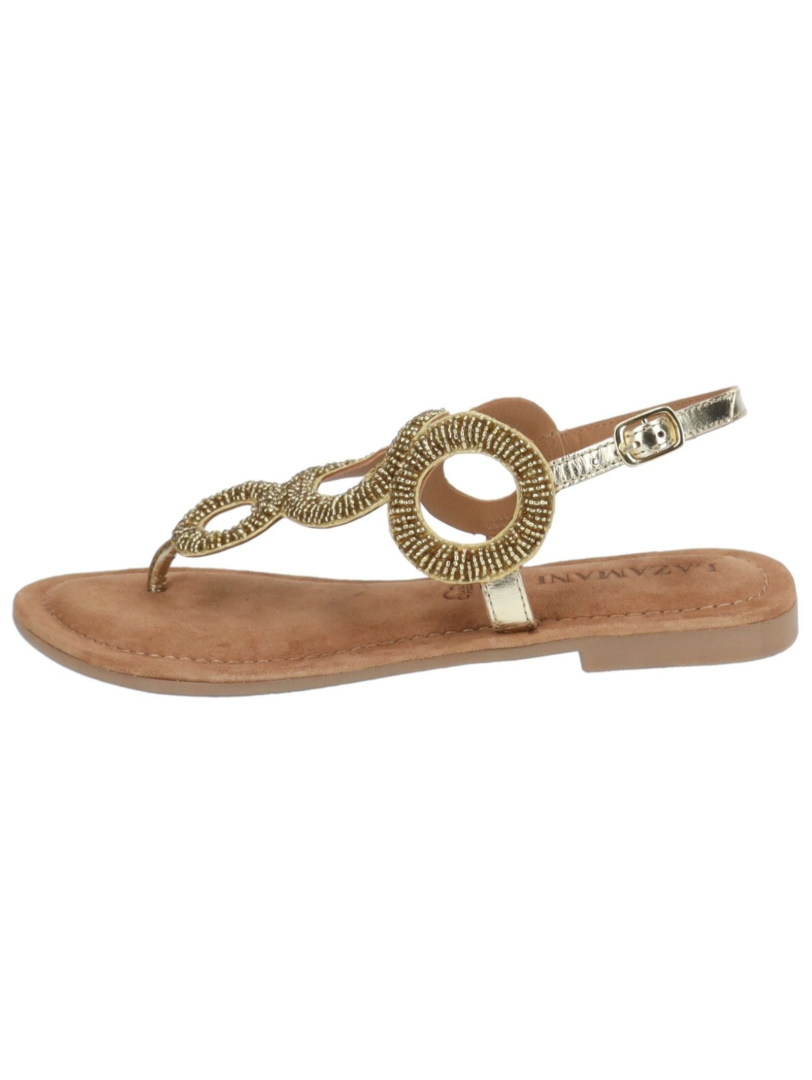 Lazamani Lazamani Sandalen Leder Riemchensandale günstig online kaufen