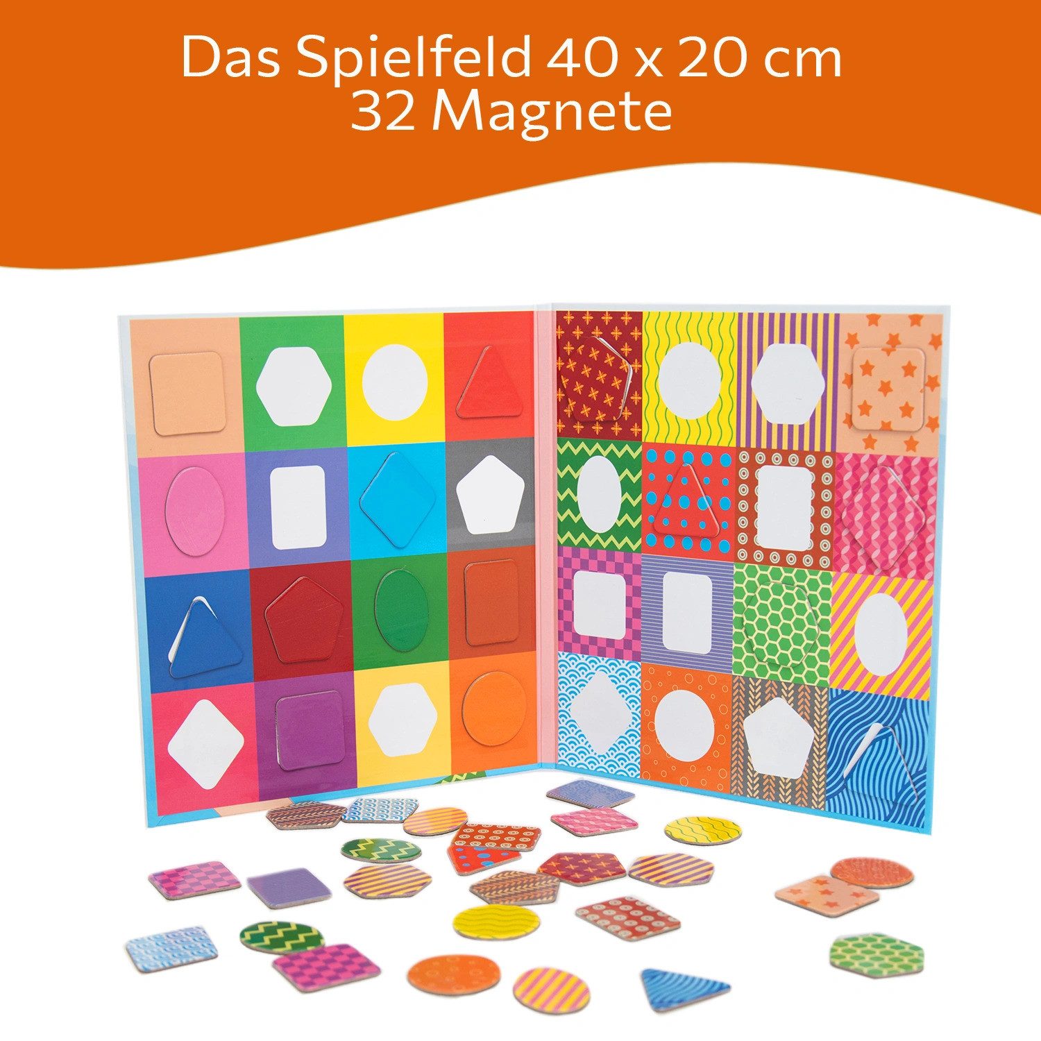 MAGNIKON Lernspielzeug Zuordnungsspiel Formen, Farben und günstig online kaufen
