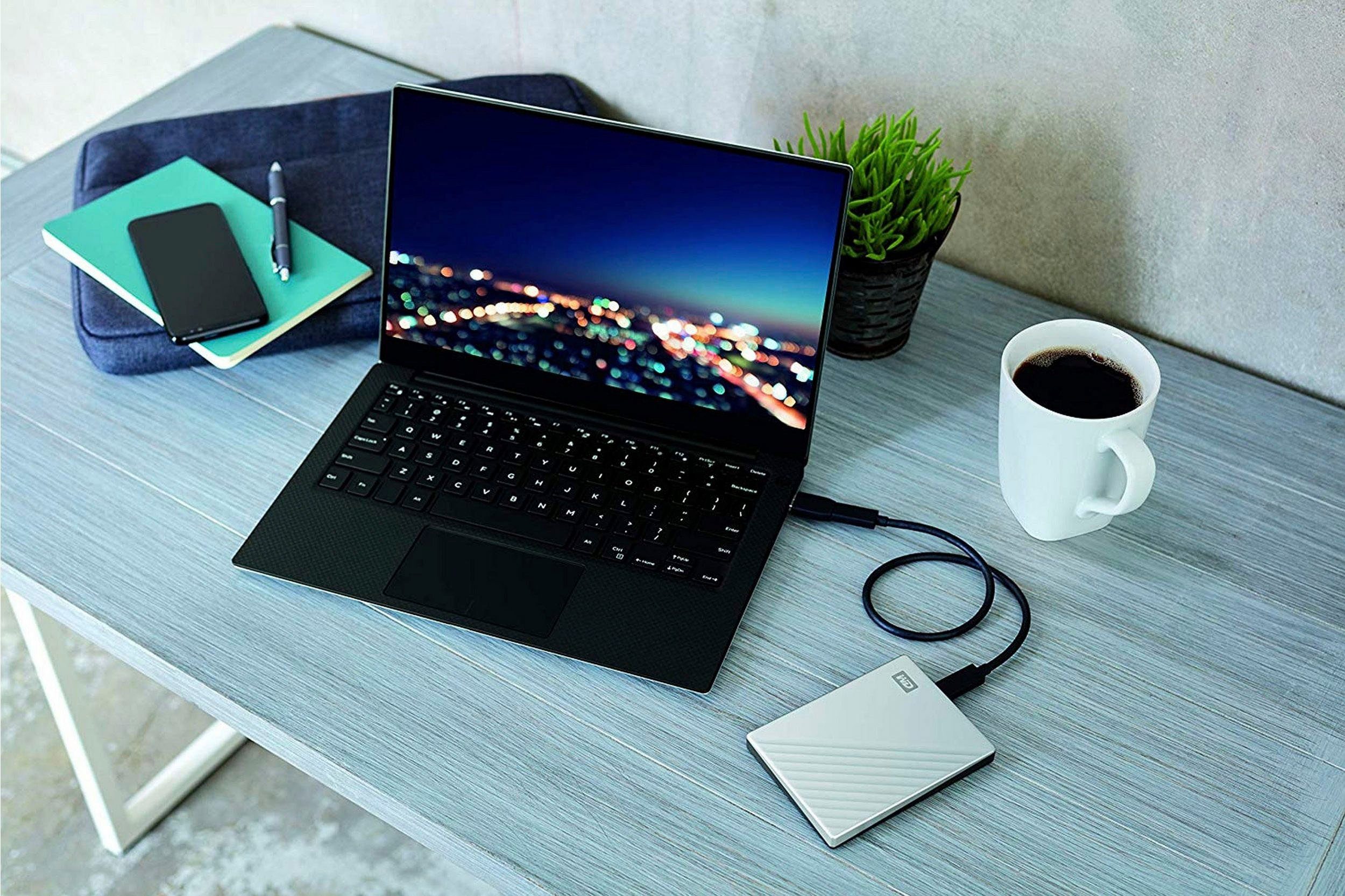 WD My Passport Ultra externe HDD-Festplatte (1 TB) 3,5"