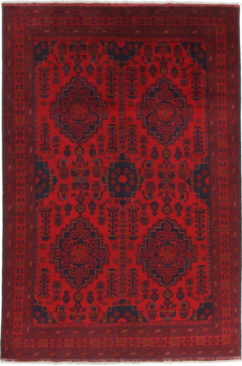 Orientteppich Khal Mohammadi 201x300 Handgeknüpfter Orientteppich, Nain Trading, rechteckig, Höhe: 6 mm