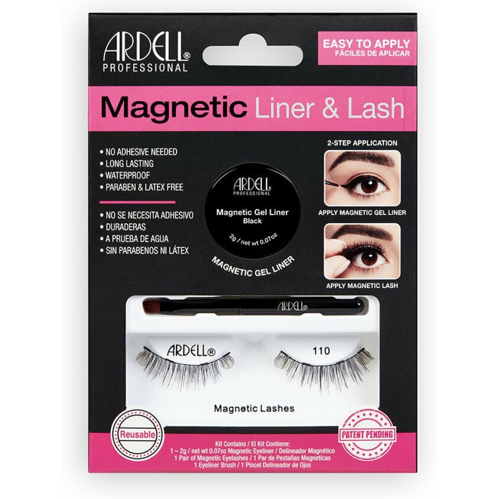 ARDELL Einzelwimpern Magnetic Liner & Lash False Eyelashes 110