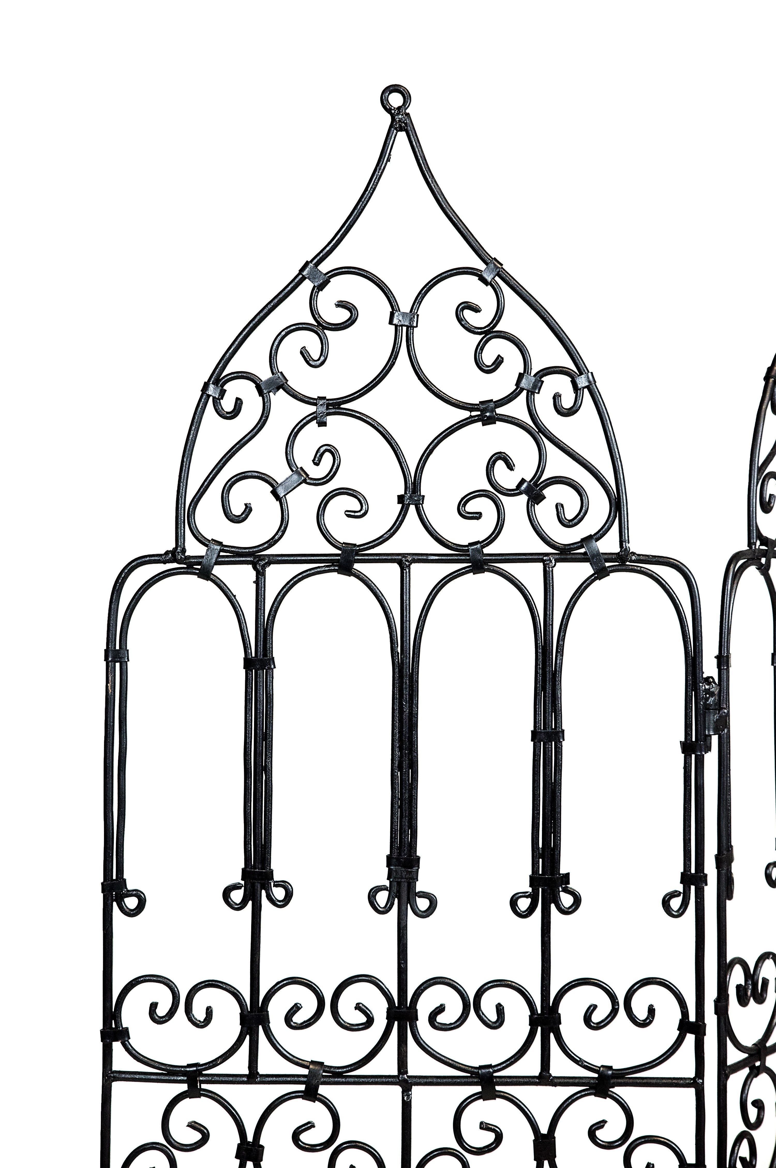 Marrakesch Orient & Mediterran Interior Paravent Mediterraner Paravent Marrakesch 120cm (1 St), Handarbeit