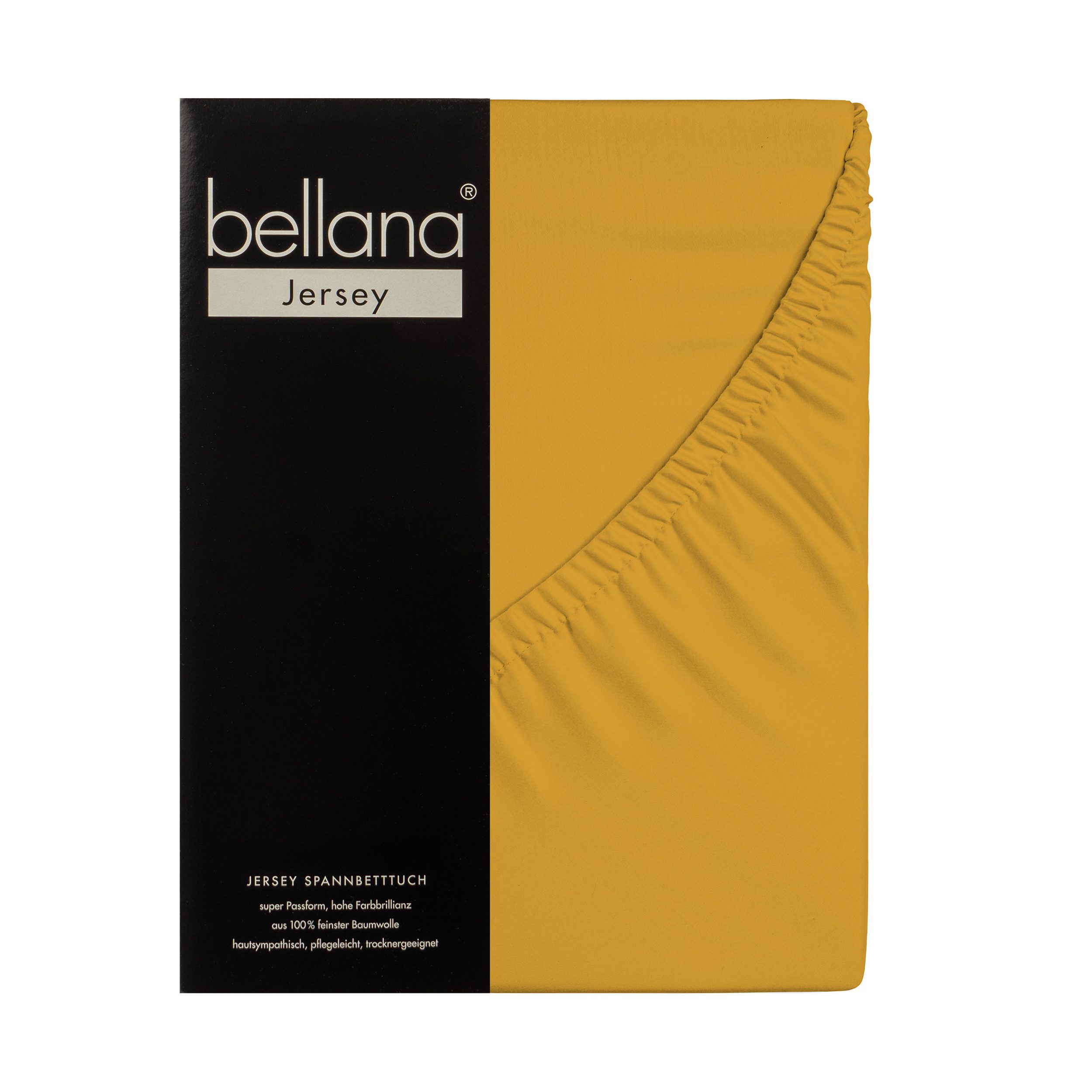 bellana Spannbettlaken Bellana jersey, Jersey, Gummizug: rundum, (1 Stück), 120g/m², 100% Baumwolle