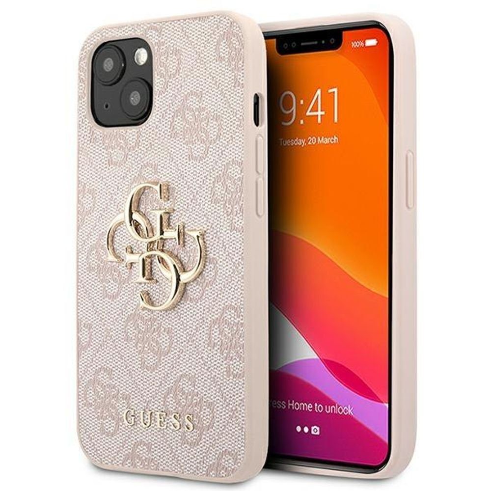 Guess Handyhülle Guess GUHCP13S4GMGPI iPhone 13 mini 5,4 pink / pin