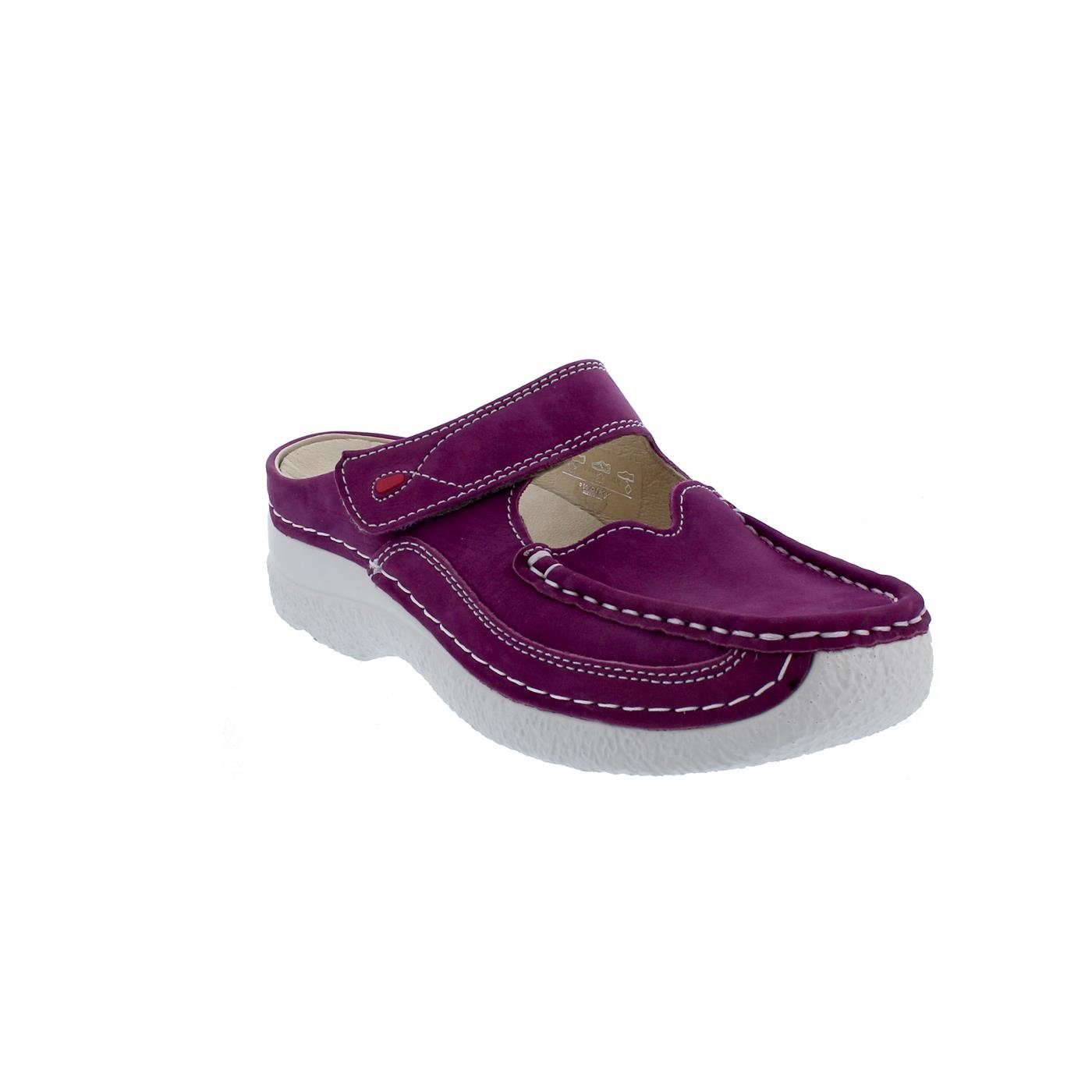WOLKY Wolky Roll-Slipper, Clog, Timber nubuck, Bougainville (pink) 0622716-6 Clog