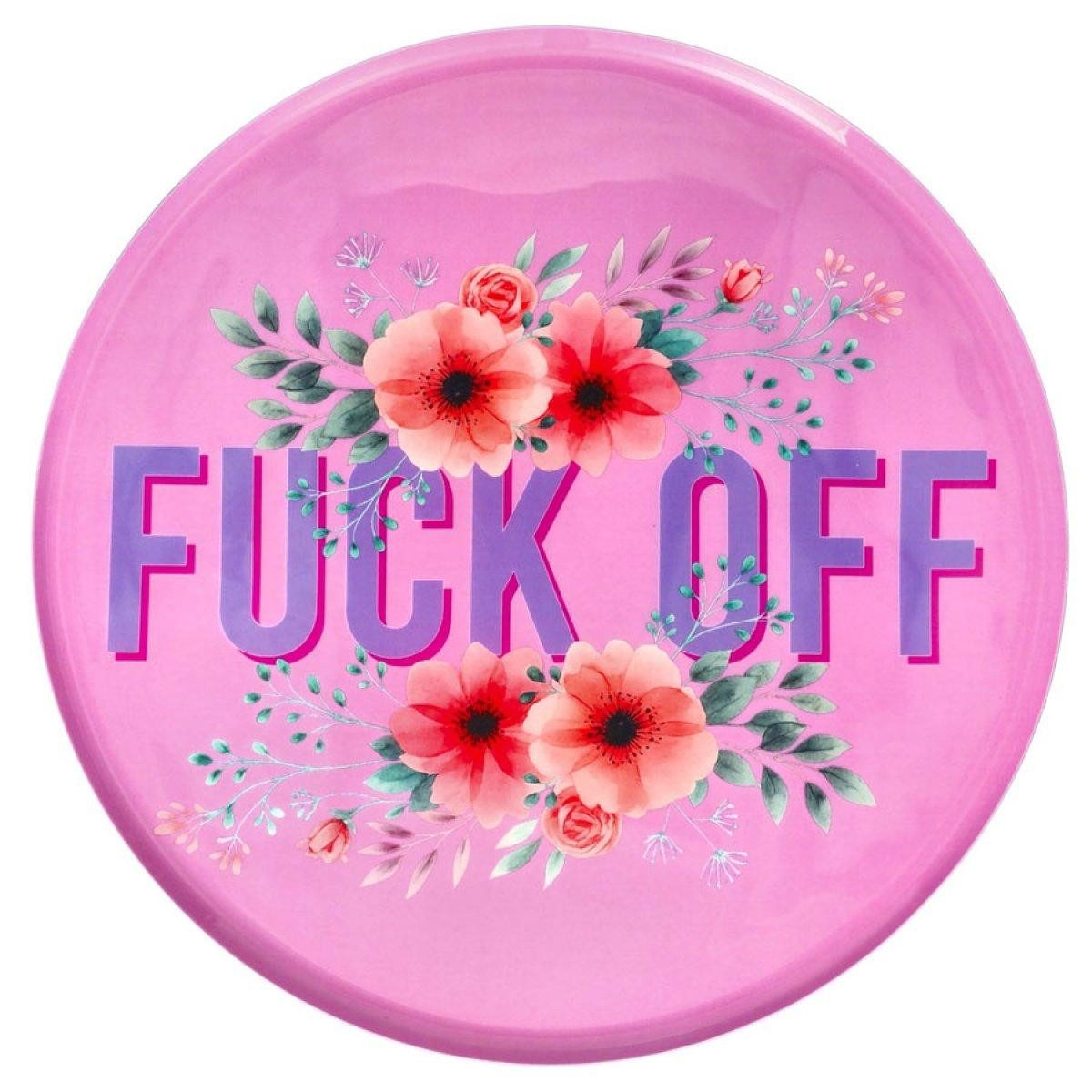 Giftcompany Tablett Dekotablett Love Trays Fuck Off (31cm)