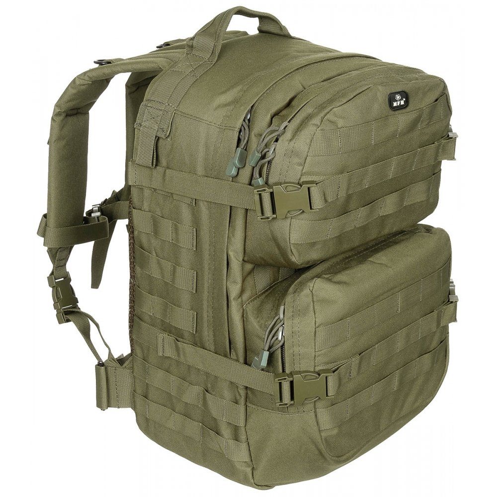 MFHHighDefence Rucksack US Rucksack, Assault II, oliv (Packung)