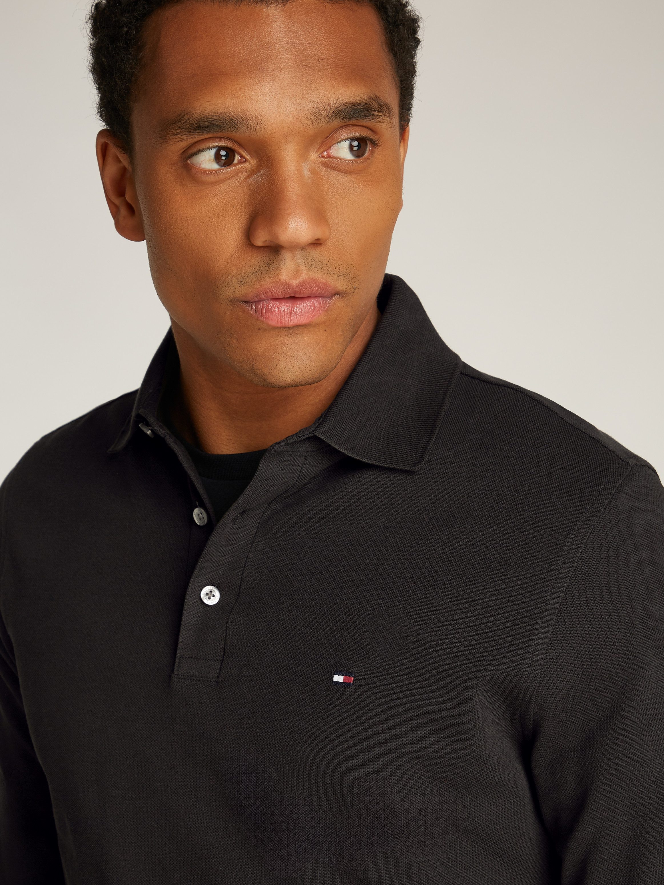 Tommy Hilfiger Langarm-Poloshirt 1985 SLIM LS POLO