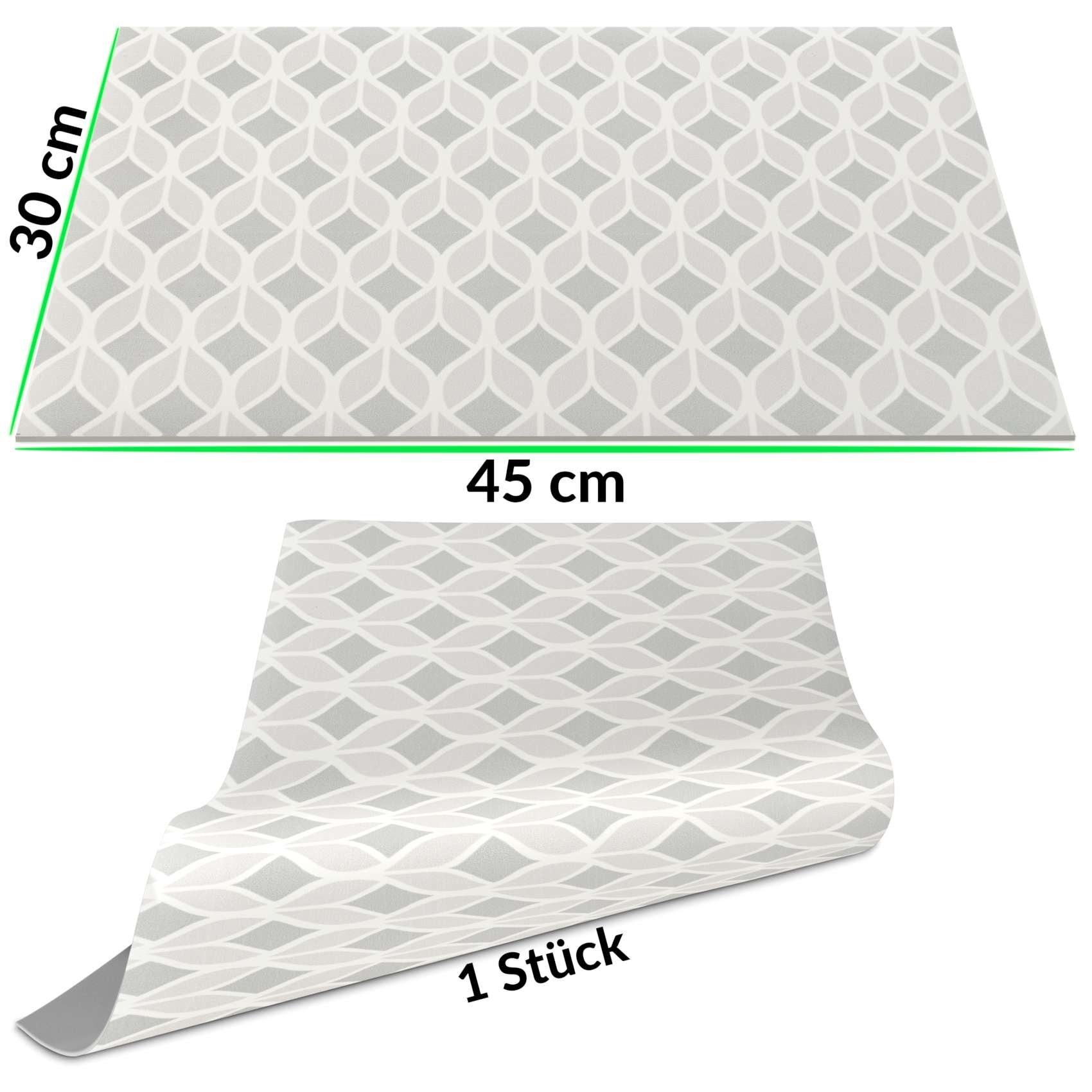 ANRO Platzset DEIN Platzdeckchen Servierdeckchen Soft Tischset Tellerunterl günstig online kaufen