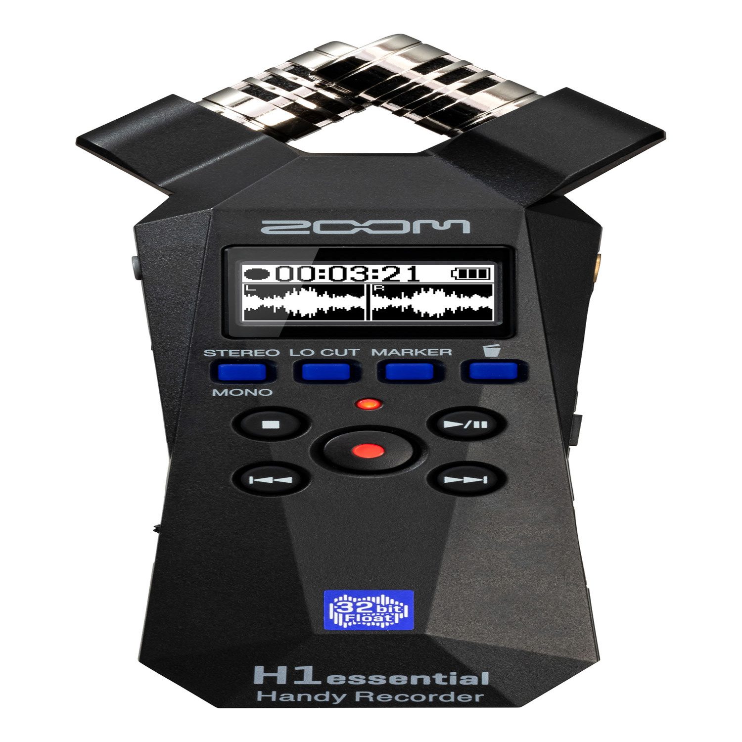 Zoom H1essential Mobiler Stereo Audio-Recorder Digitales Aufnahmegerät