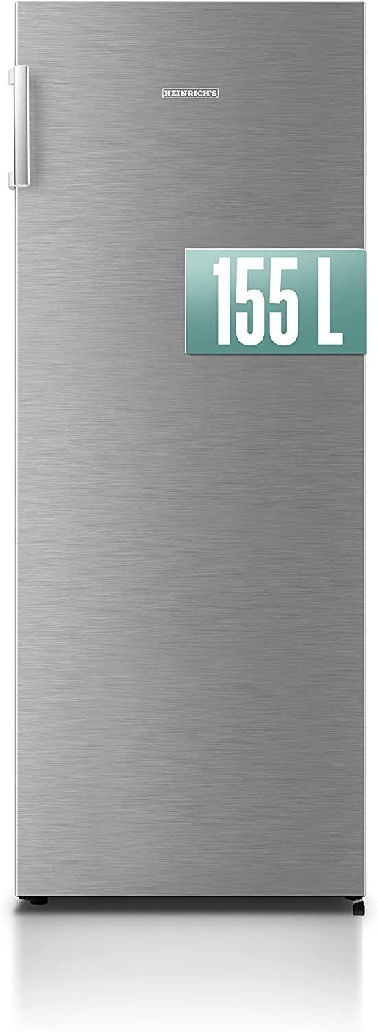 Freezer, Schutz cm Heinrich´s Tiefkühlschrank No-Frost 55 cm SI, HGS 144 Gefrierschrank hoch, breit, 3092