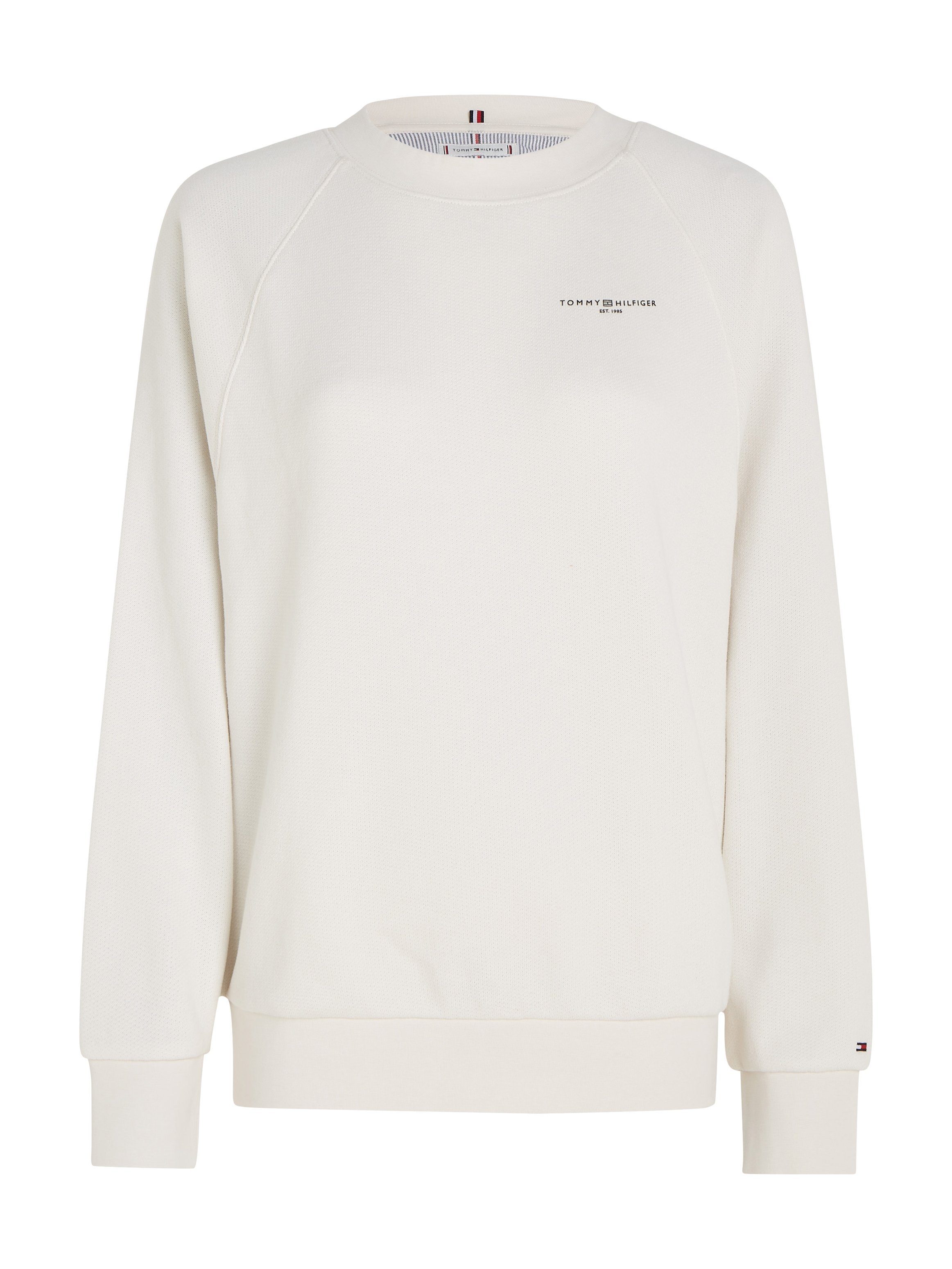 Tommy Hilfiger Sweatshirt 1985 RLX MINI CORP LOGO SWTSHRT mit Tommy Hilfiger Mini Logo-Schriftzug